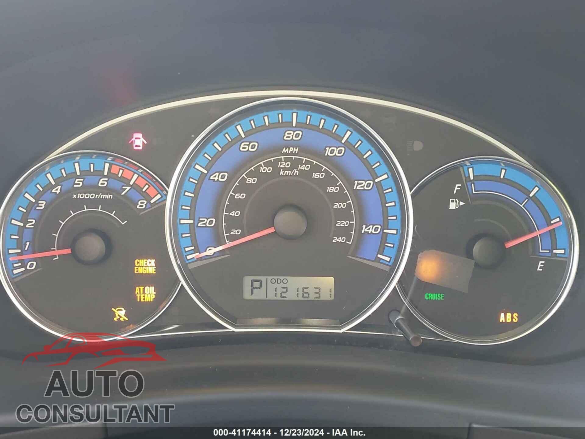 SUBARU FORESTER 2009 - JF2SH63629H718802