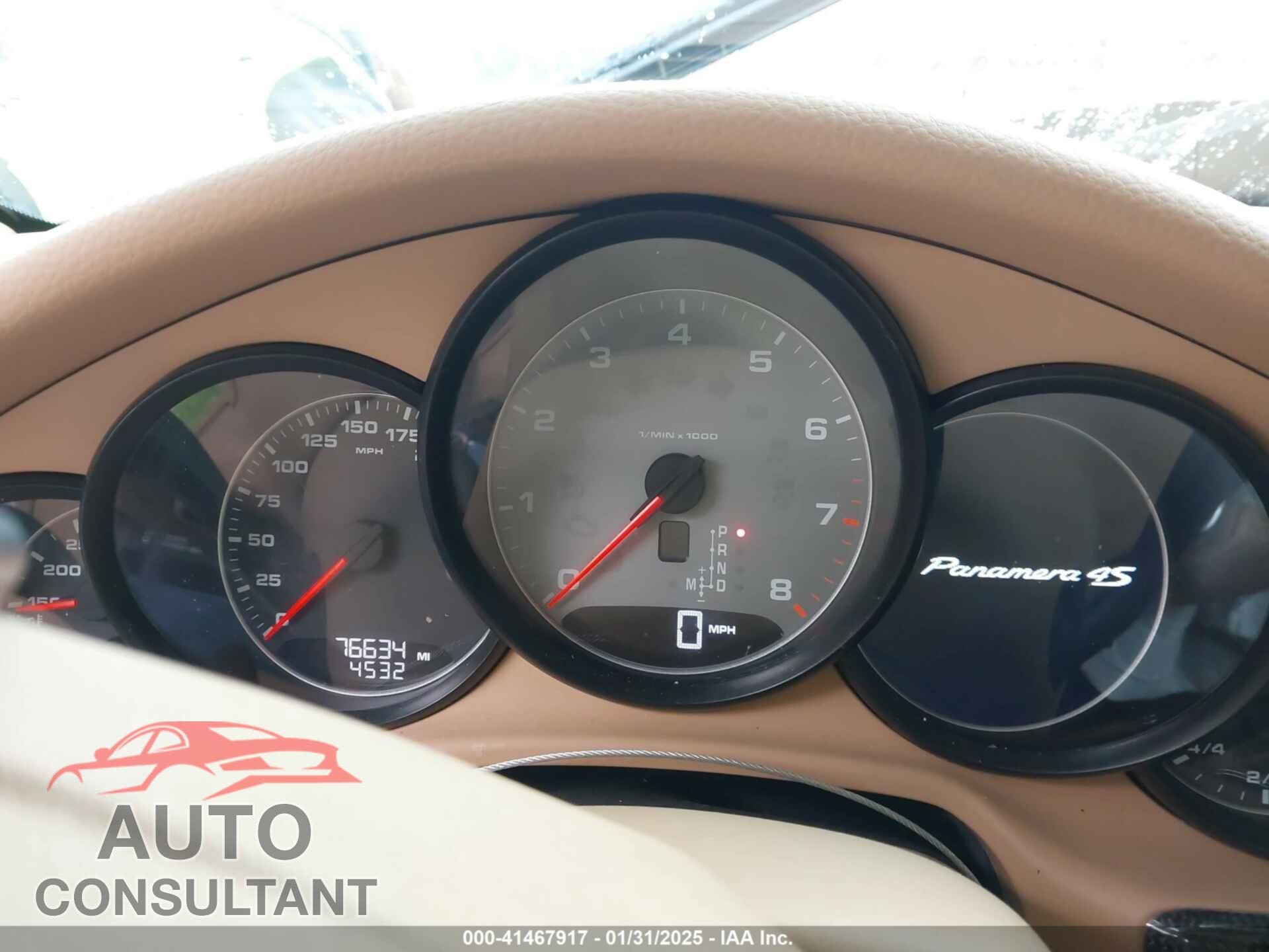 PORSCHE PANAMERA 2012 - WP0AB2A77CL061077