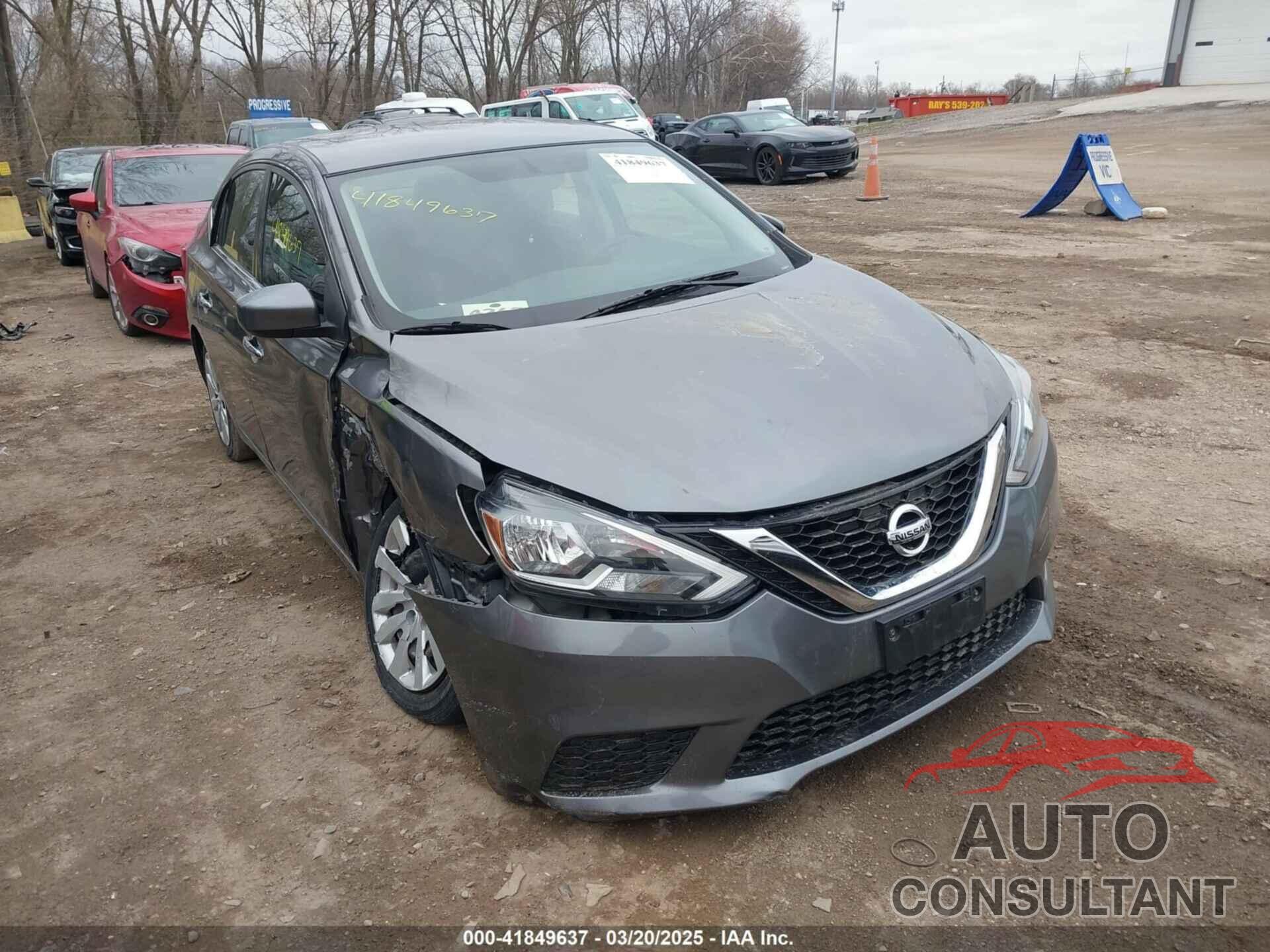 NISSAN SENTRA 2017 - 3N1AB7AP9HL681473