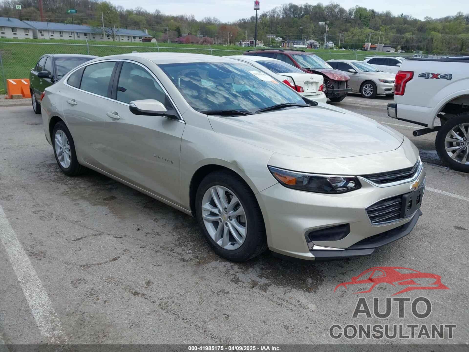 CHEVROLET MALIBU 2016 - 1G1ZE5ST0GF322909