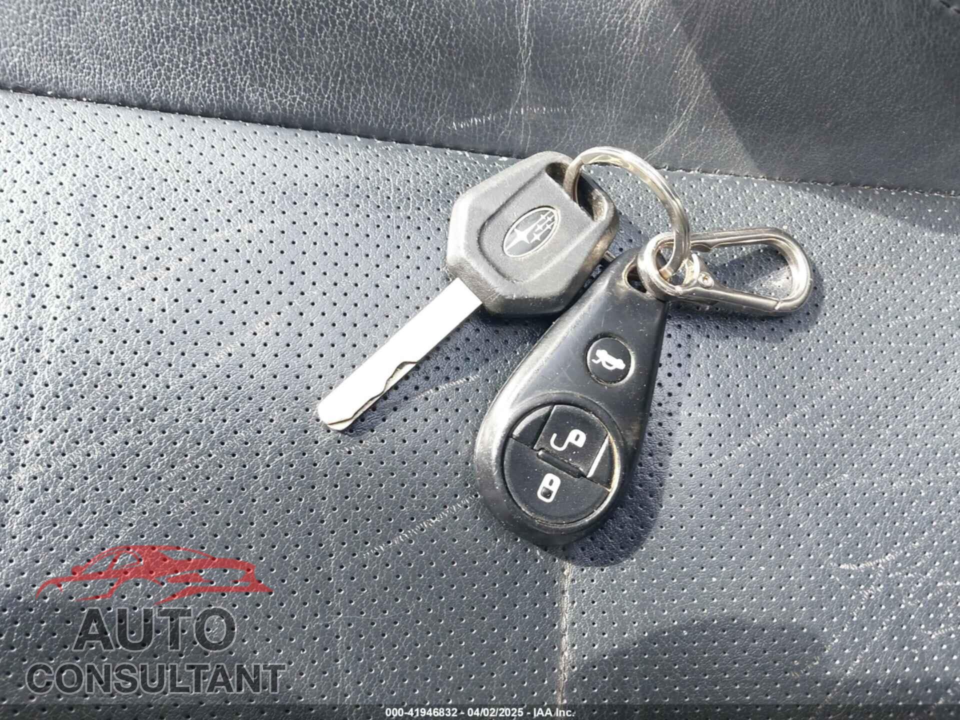 SUBARU FORESTER 2012 - JF2SHAEC5CH427921