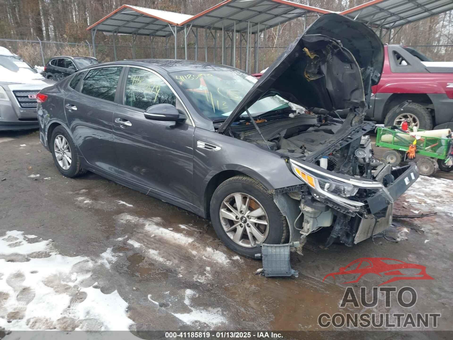 KIA OPTIMA 2018 - KNAGT4L30J5232599