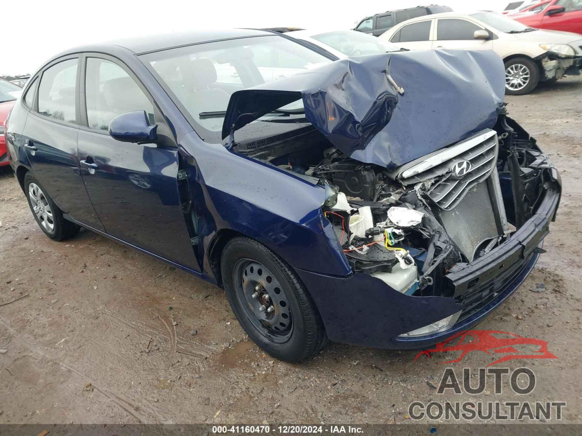 HYUNDAI ELANTRA 2010 - KMHDU4AD0AU990894