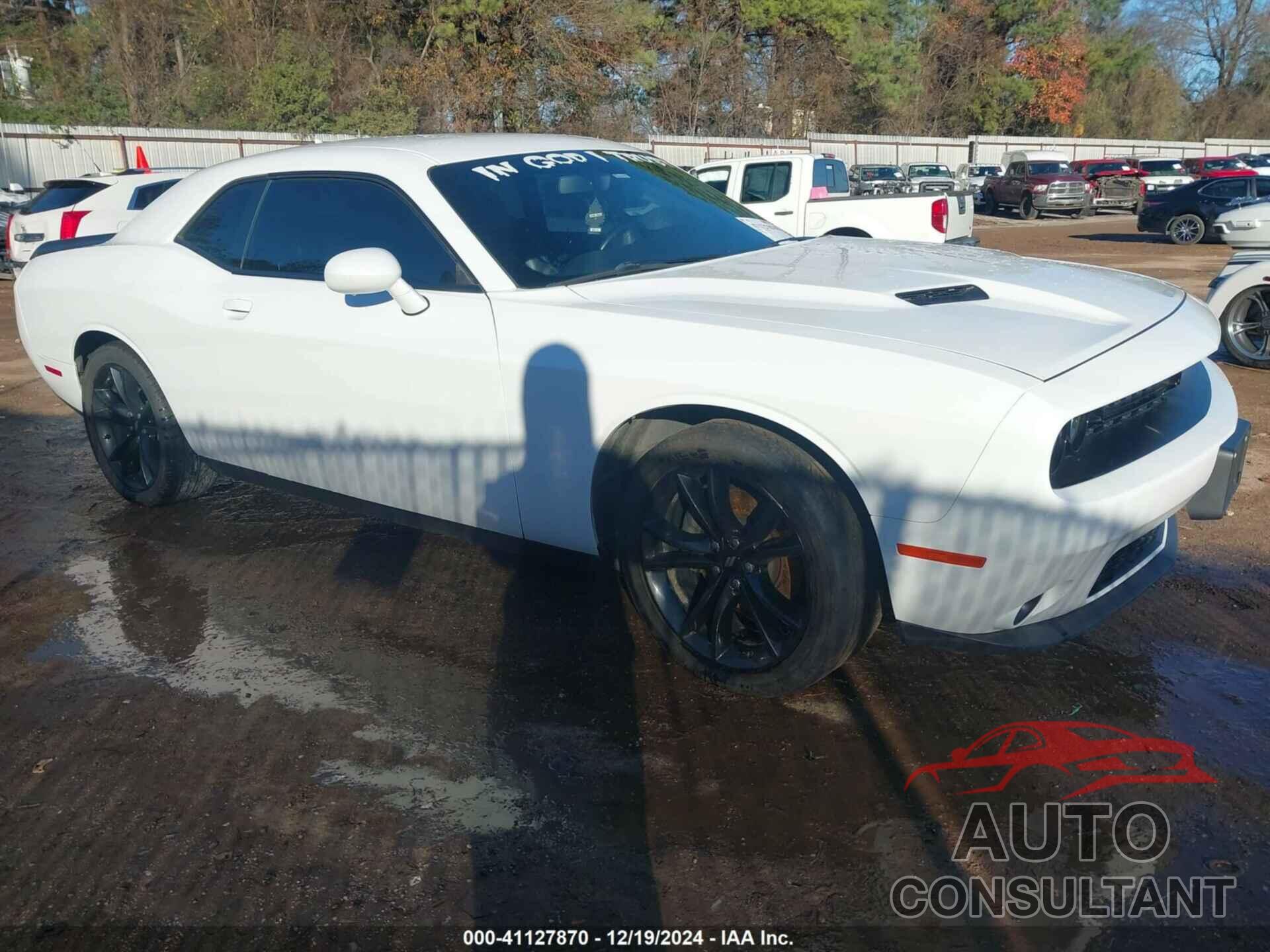 DODGE CHALLENGER 2018 - 2C3CDZAG3JH199404