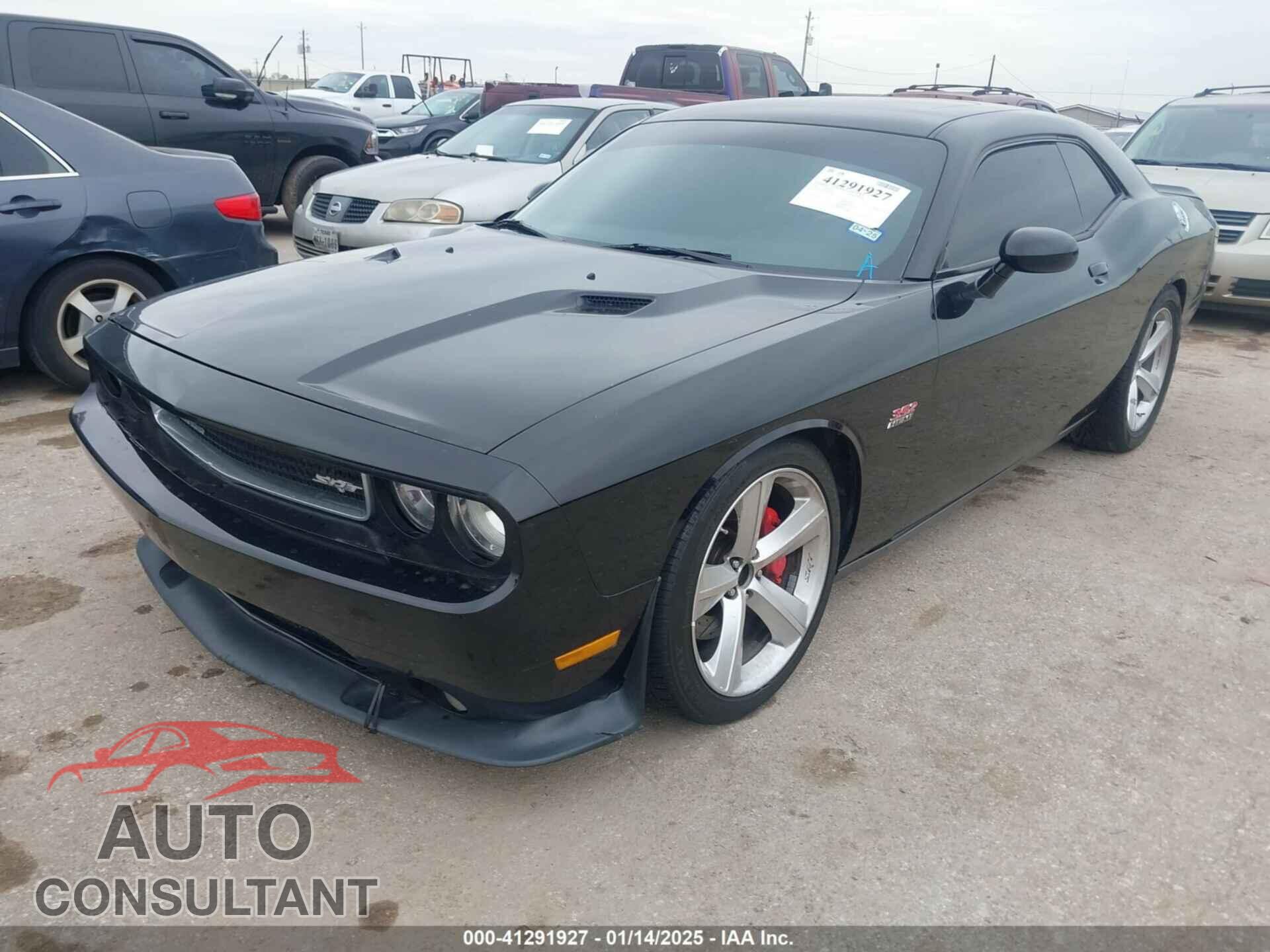 DODGE CHALLENGER 2012 - 2C3CDYCJXCH101362