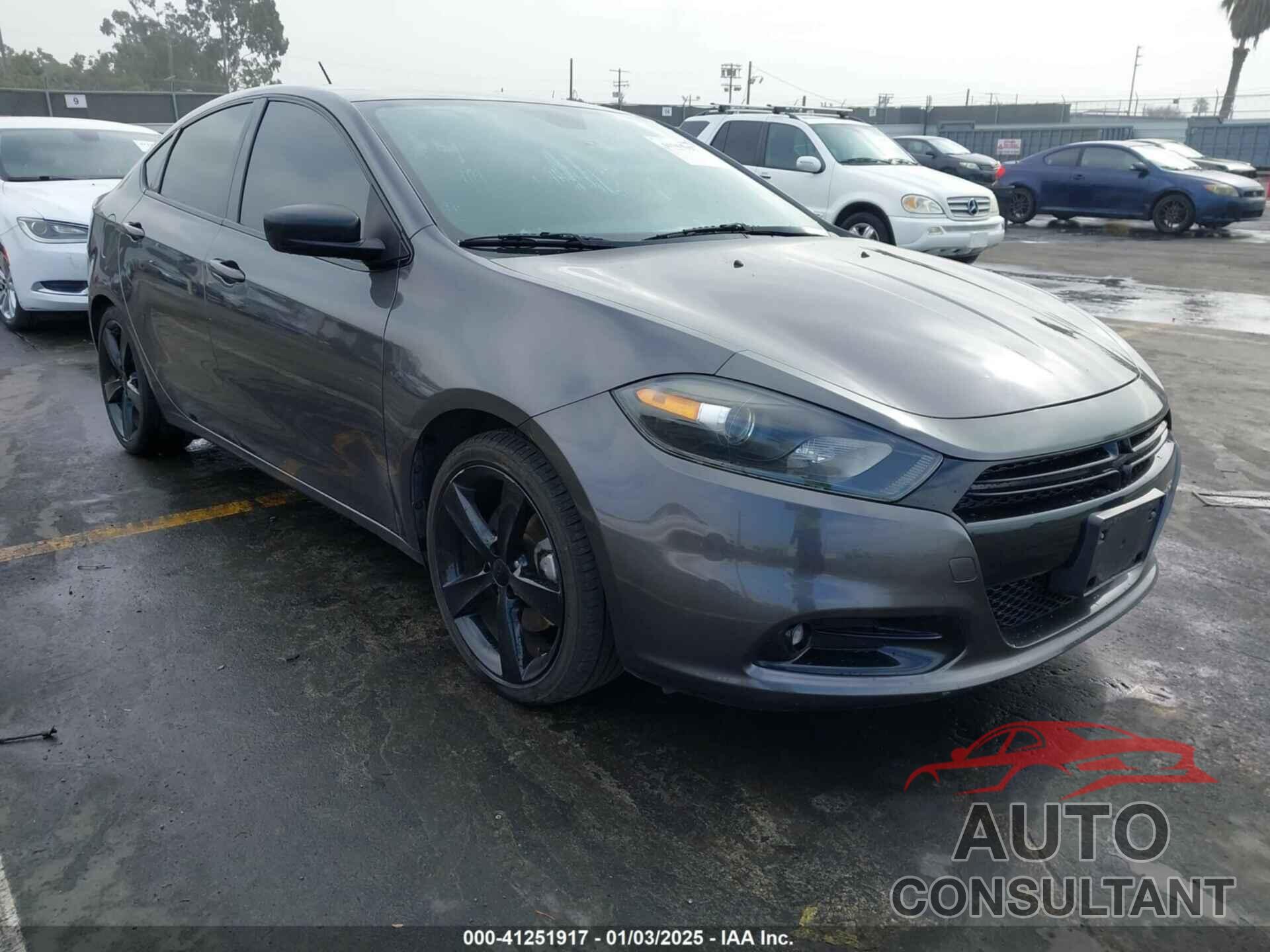 DODGE DART 2015 - 1C3CDFBB3FD345838