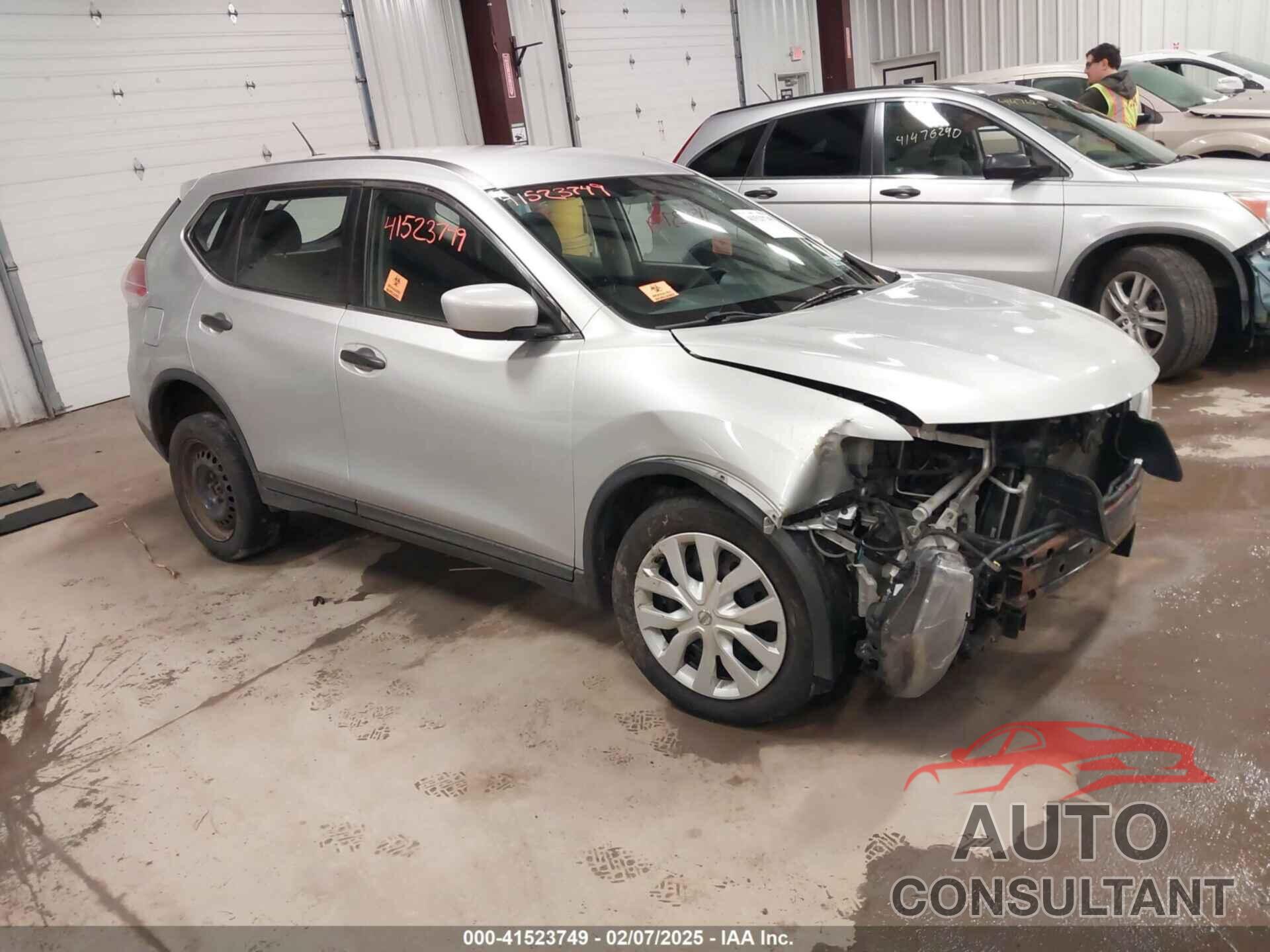 NISSAN ROGUE 2016 - KNMAT2MV5GP607915