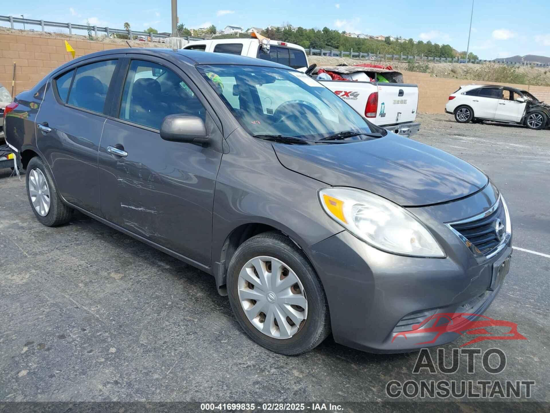 NISSAN VERSA 2012 - 3N1CN7AP2CL865162