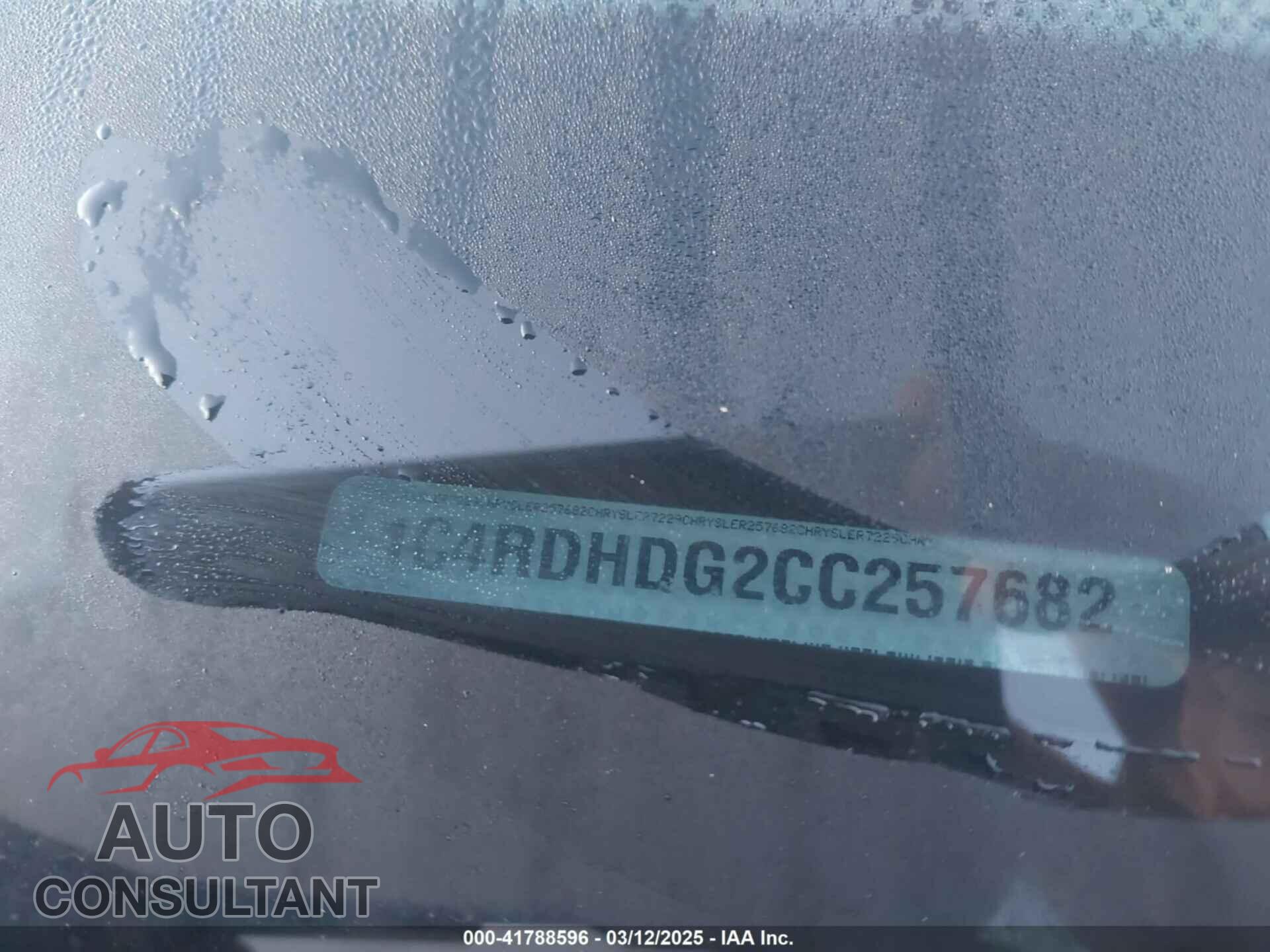 DODGE DURANGO 2012 - 1C4RDHDG2CC257682