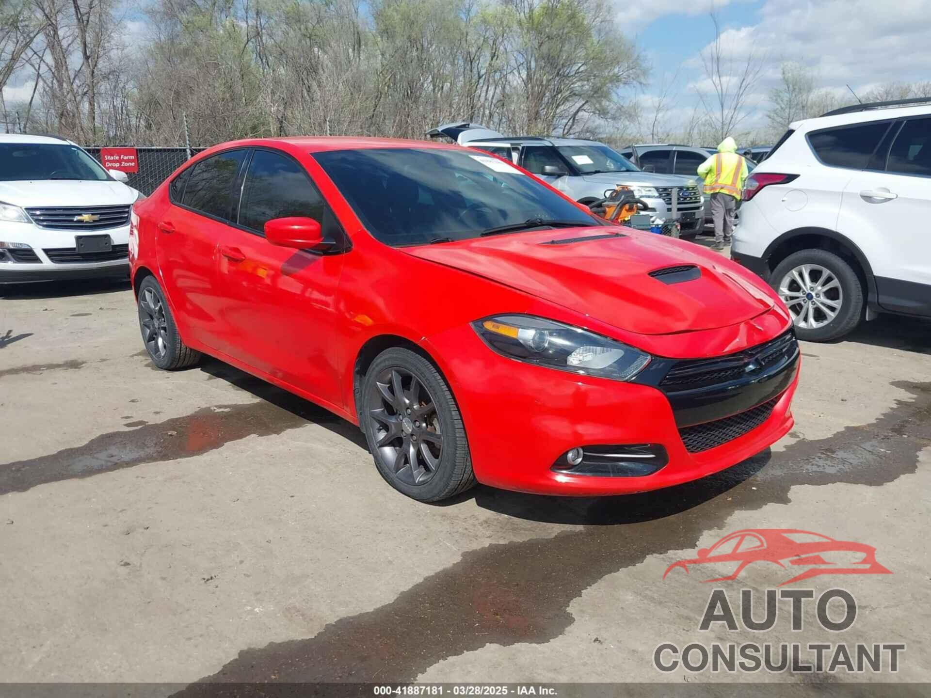 DODGE DART 2016 - 1C3CDFBB2GD701942