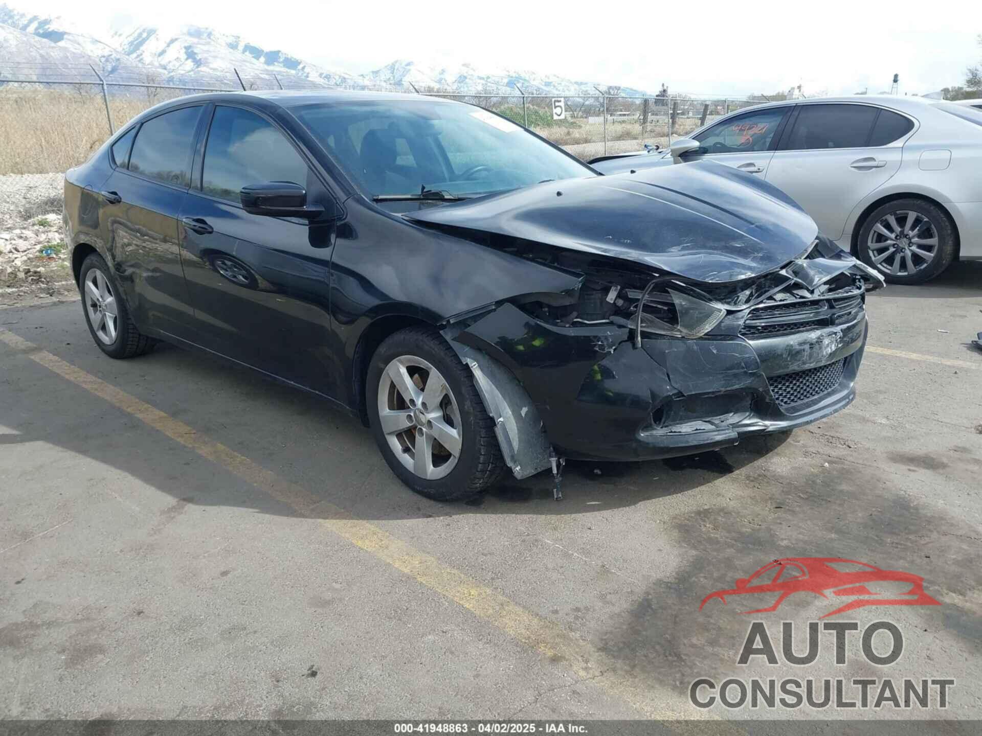 DODGE DART 2015 - 1C3CDFBB7FD407239
