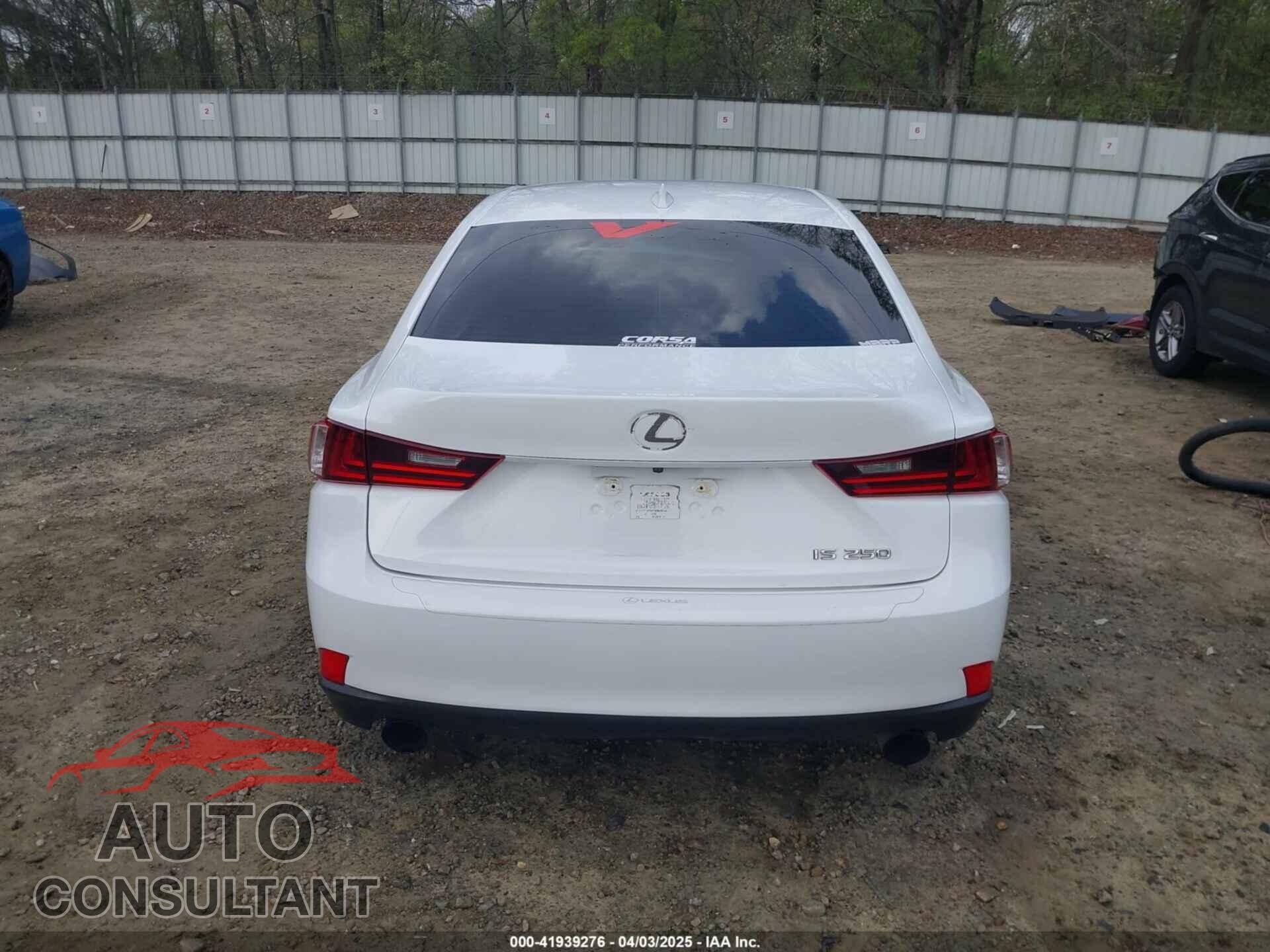 LEXUS IS 250 2014 - JTHBF1D25E5036638