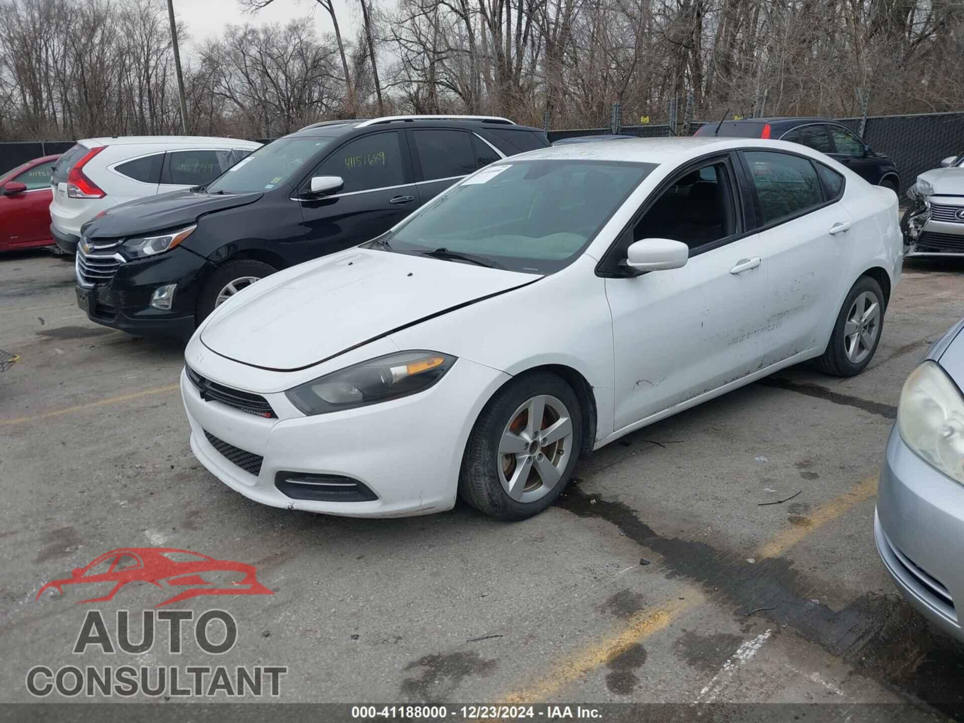 DODGE DART 2015 - 1C3CDFBB5FD364097