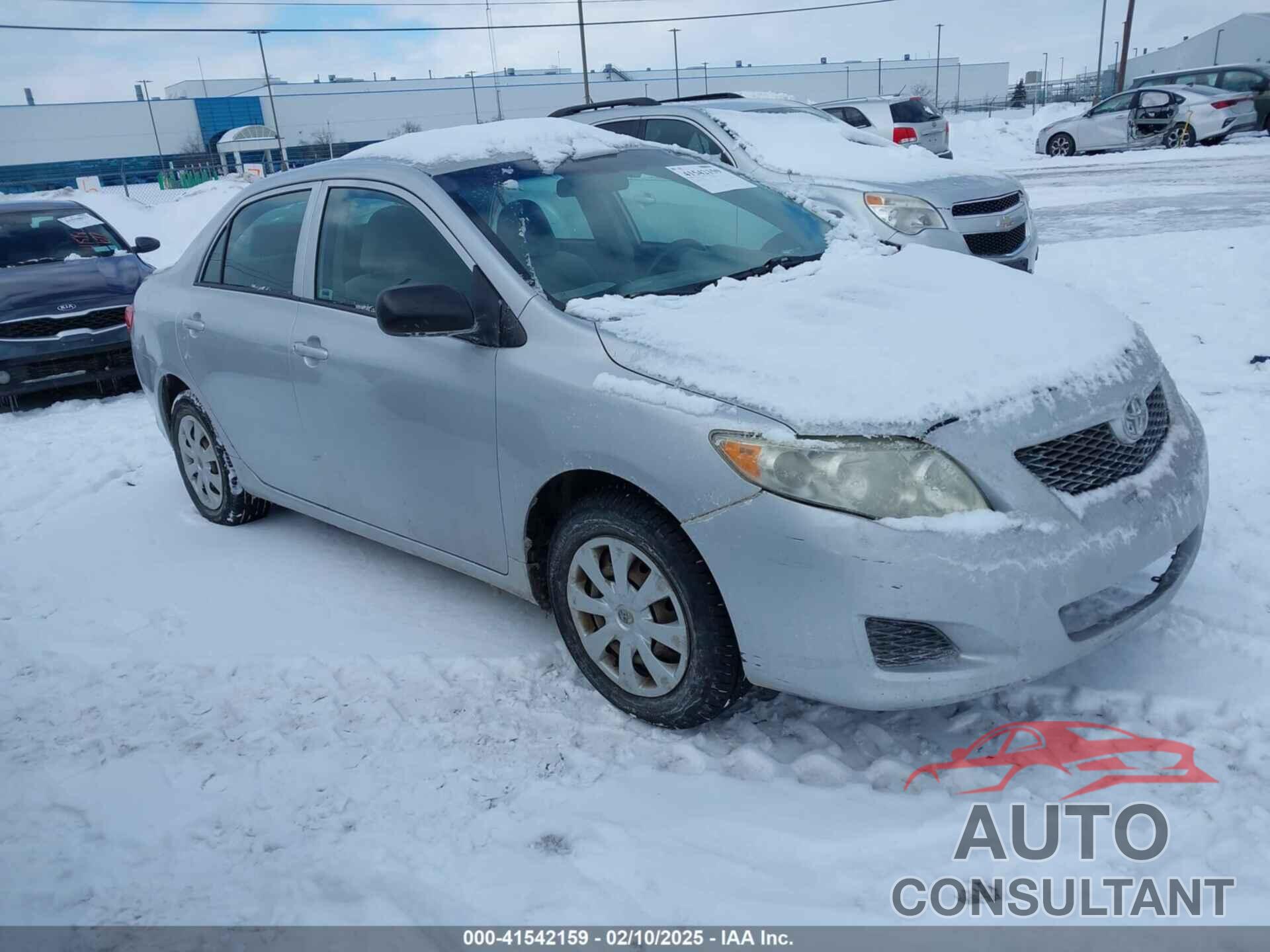 TOYOTA COROLLA 2009 - 1NXBU40E69Z131984