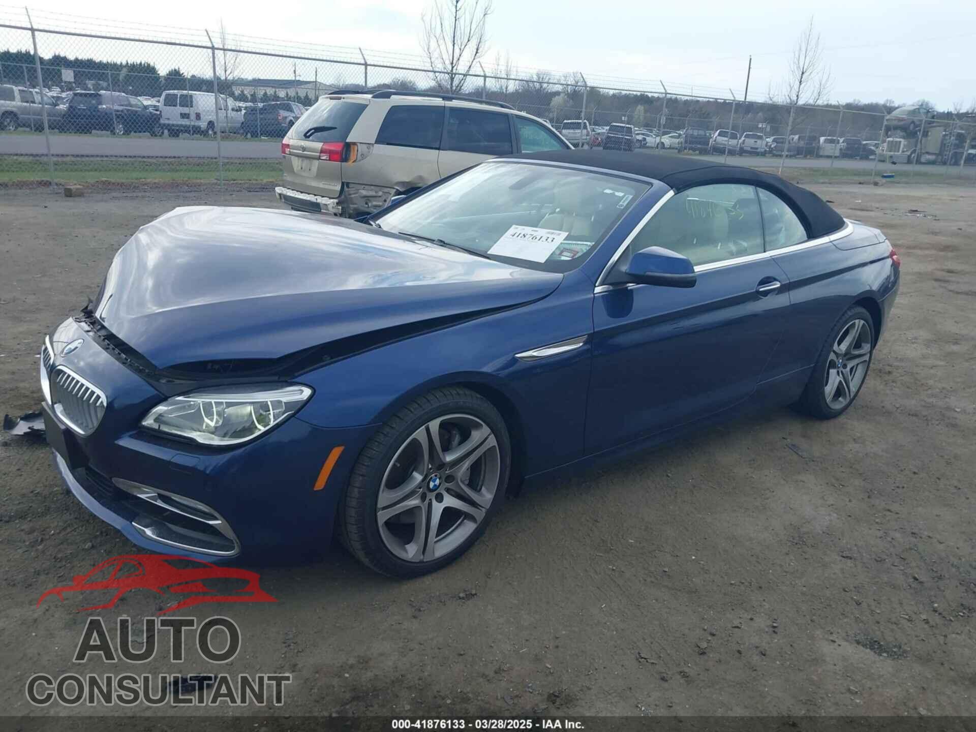 BMW 650I 2017 - WBA6F5C55HD996913
