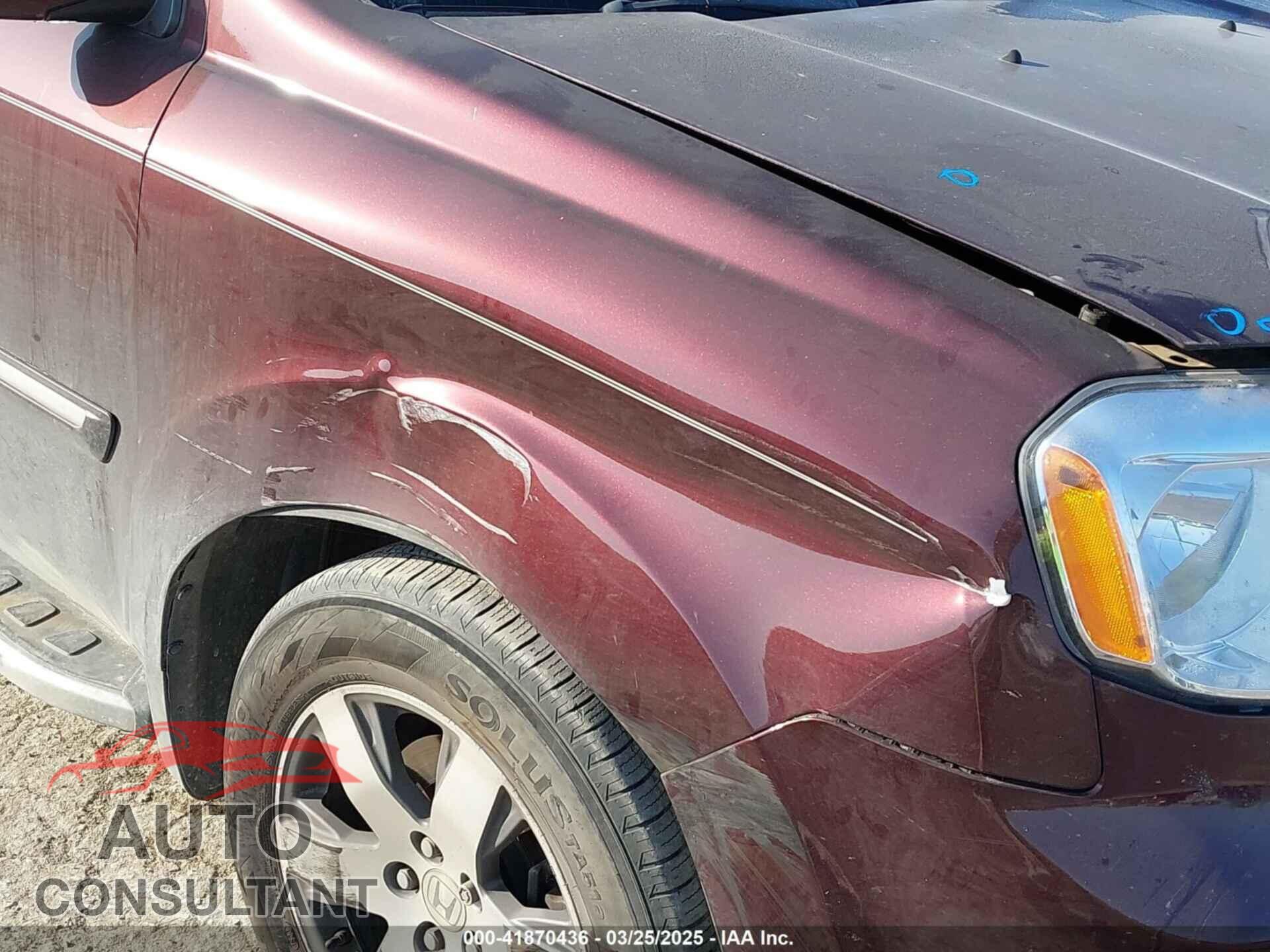 HONDA PILOT 2013 - 5FNYF3H97DB044526