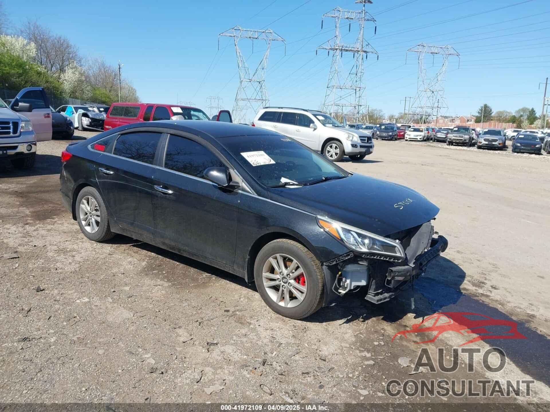 HYUNDAI SONATA 2017 - 5NPE24AF1HH493180