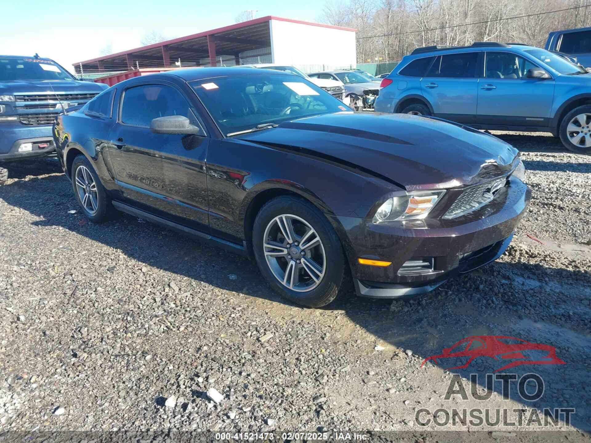 FORD MUSTANG 2012 - 1ZVBP8AM4C5210870