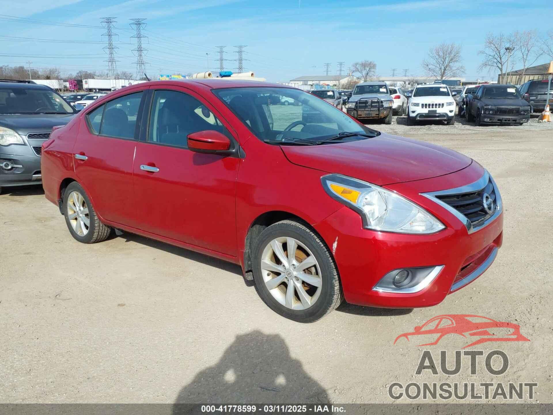 NISSAN VERSA 2015 - 3N1CN7AP2FL933190