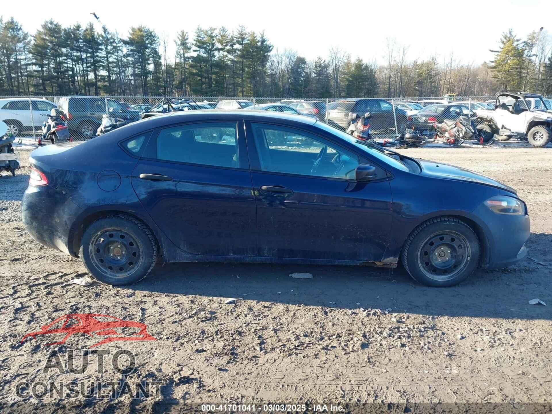 DODGE DART 2013 - 1C3CDFAA0DD183835