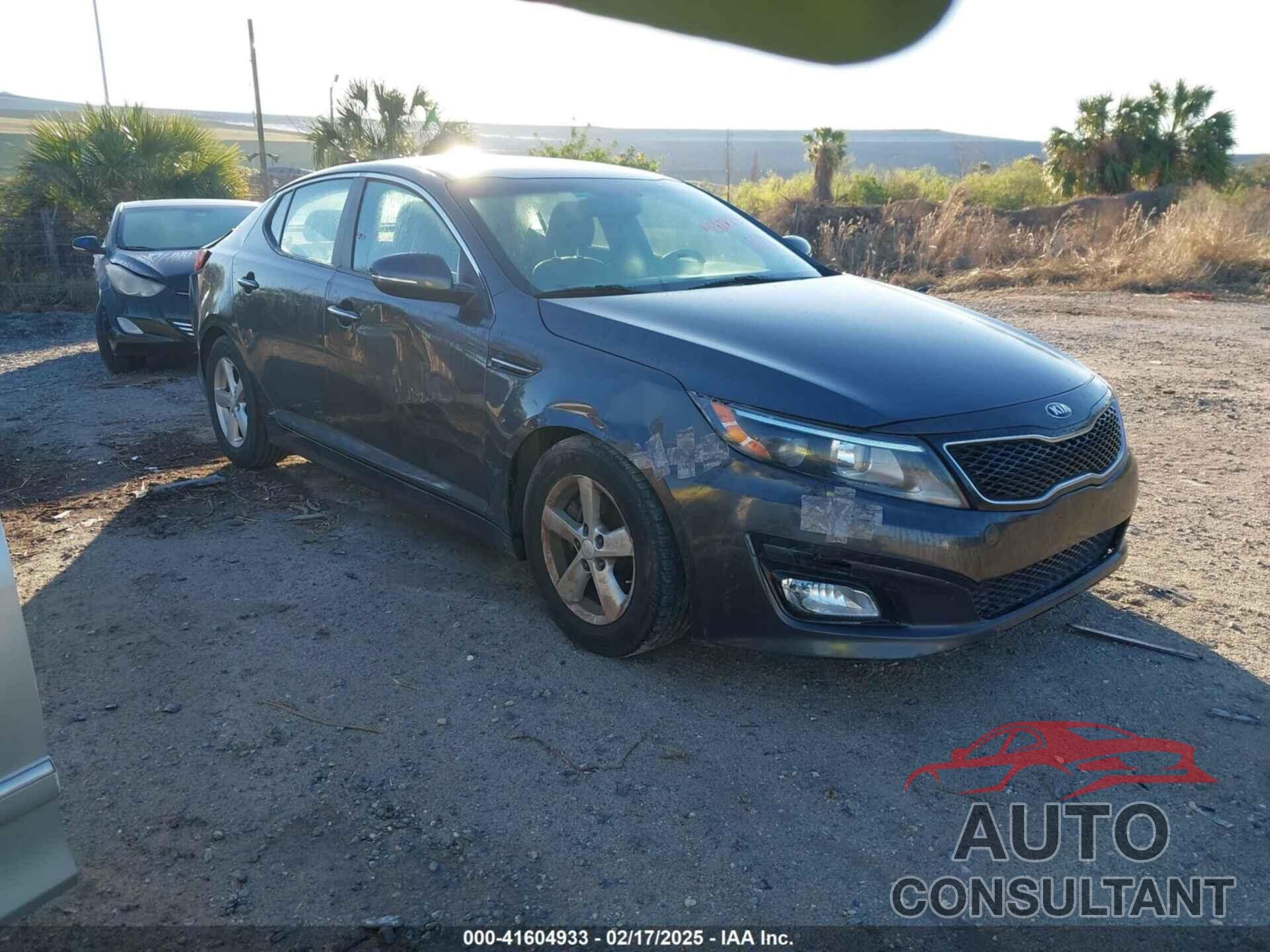 KIA OPTIMA 2015 - KNAGM4A72F5626342