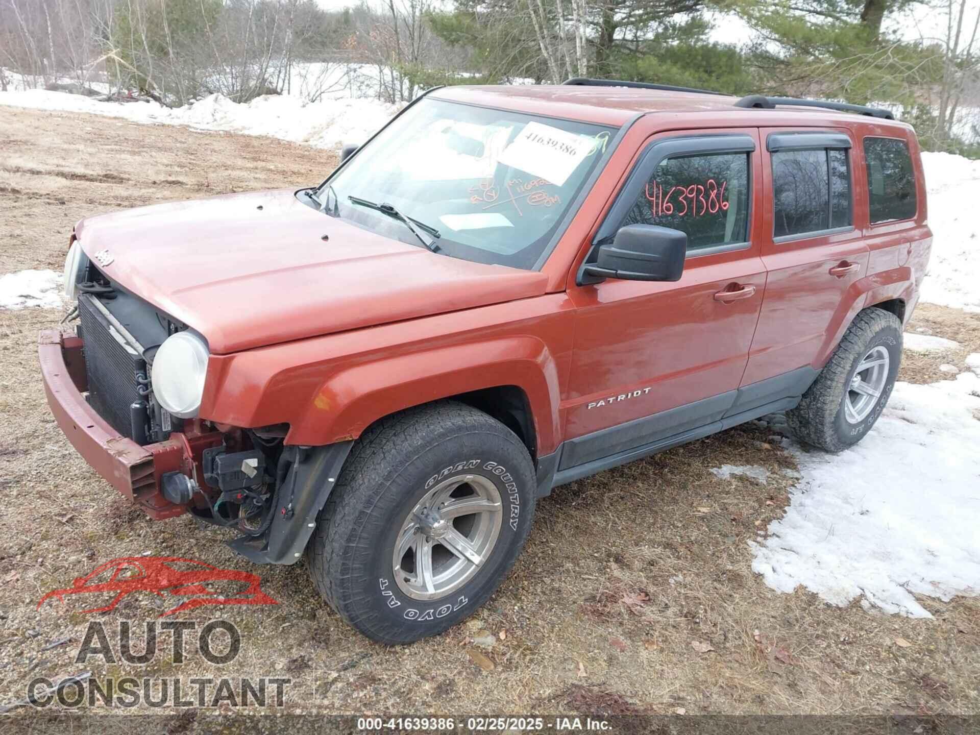 JEEP PATRIOT 2012 - 1C4NJPBB6CD589675