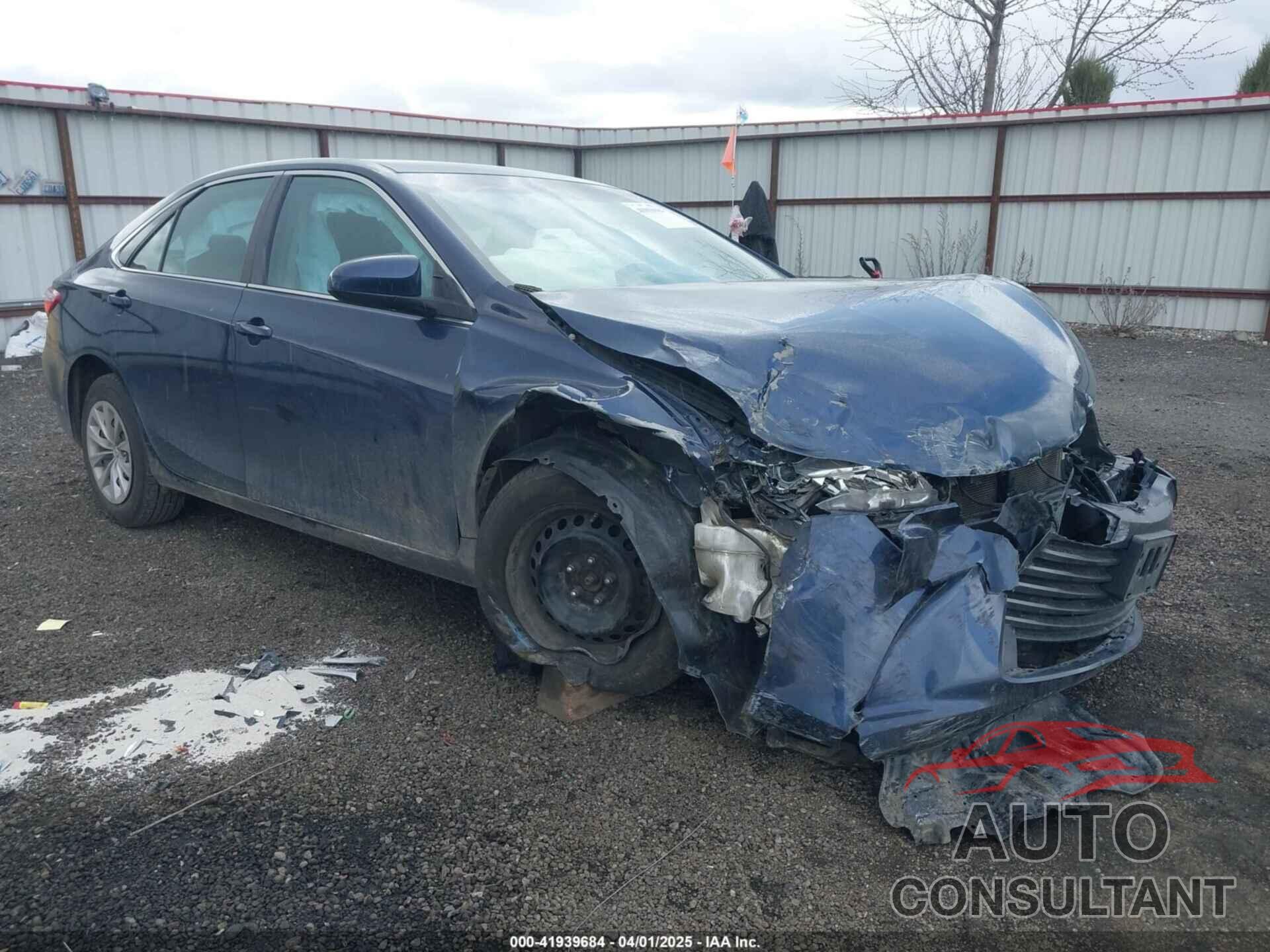 TOYOTA CAMRY 2016 - 4T4BF1FK6GR519063