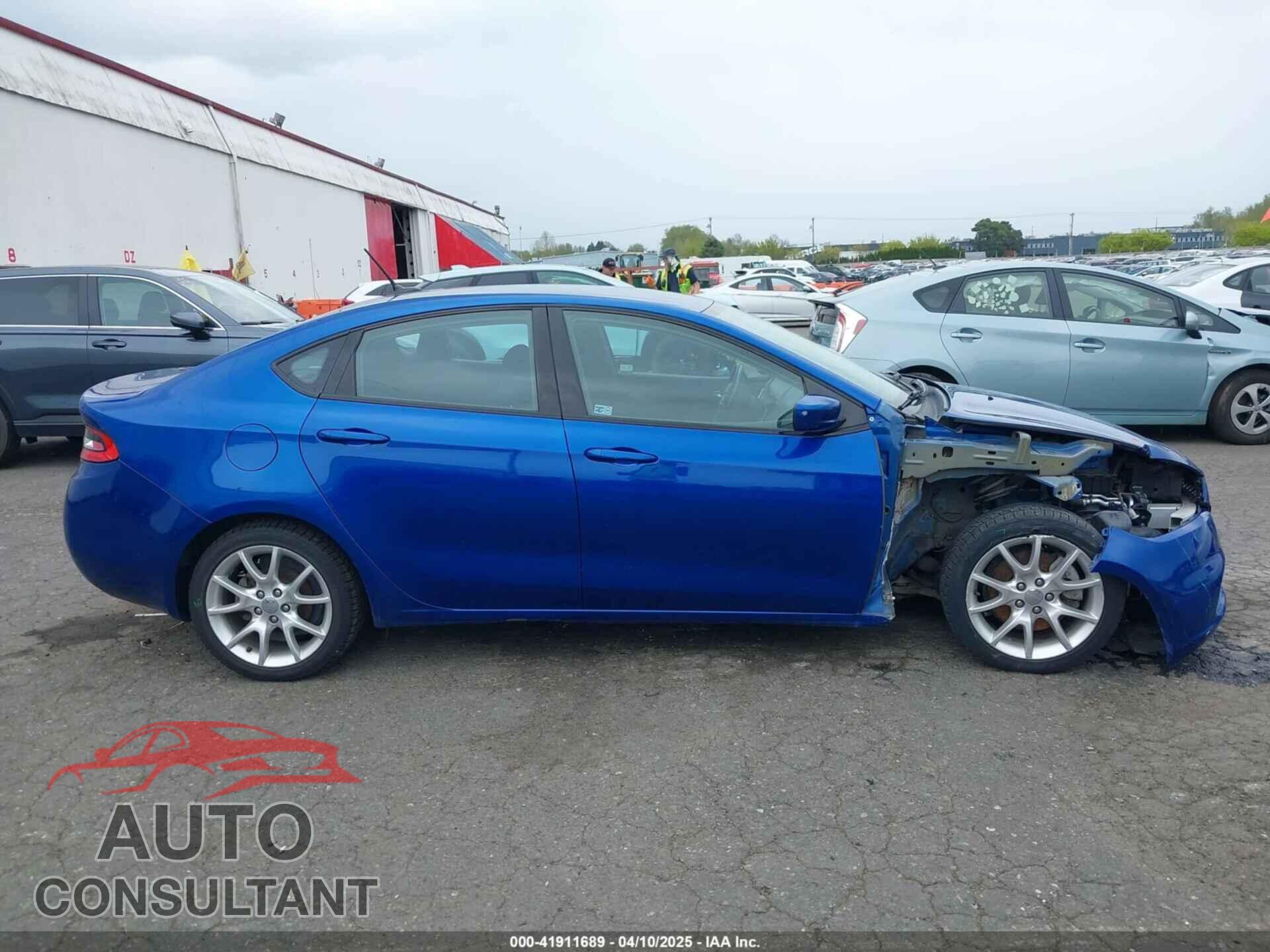 DODGE DART 2013 - 1C3CDFBA2DD336813