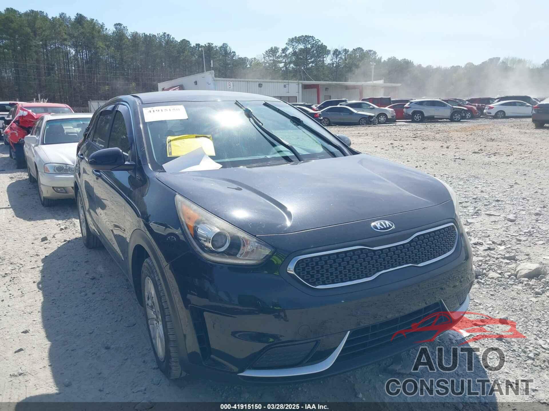 KIA NIRO 2017 - KNDCB3LCXH5051986