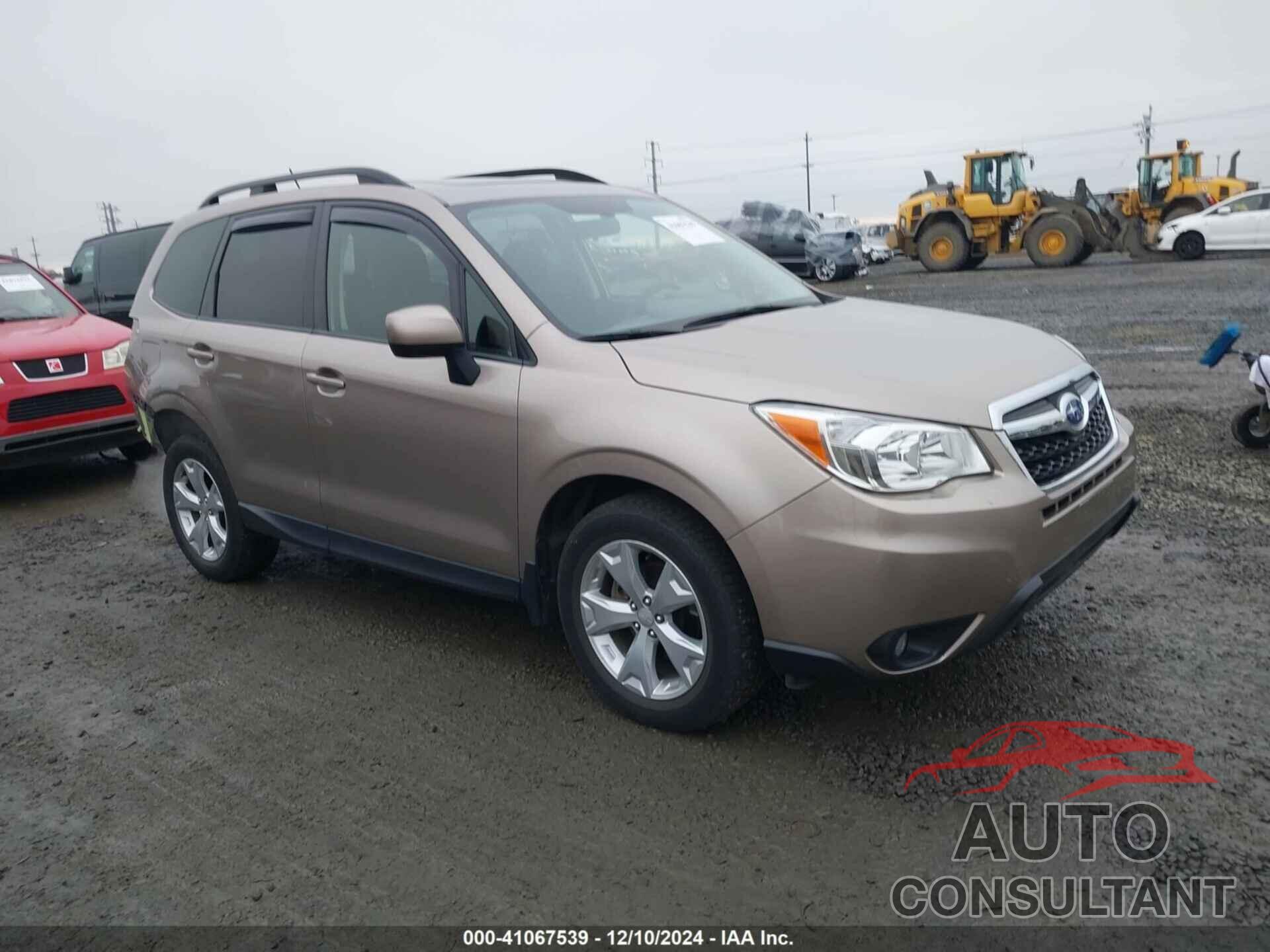 SUBARU FORESTER 2015 - JF2SJADC0FH457984