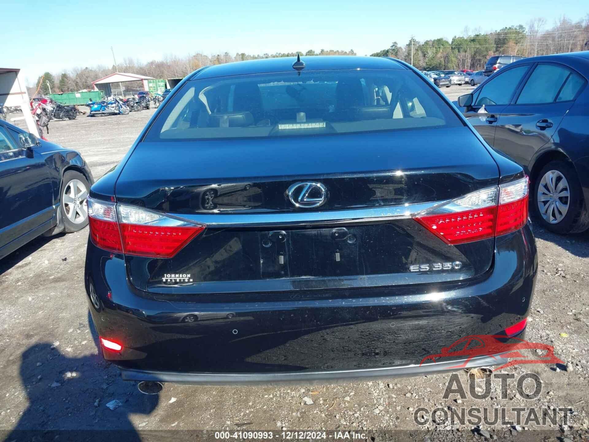 LEXUS ES 350 2013 - JTHBK1GG7D2029242