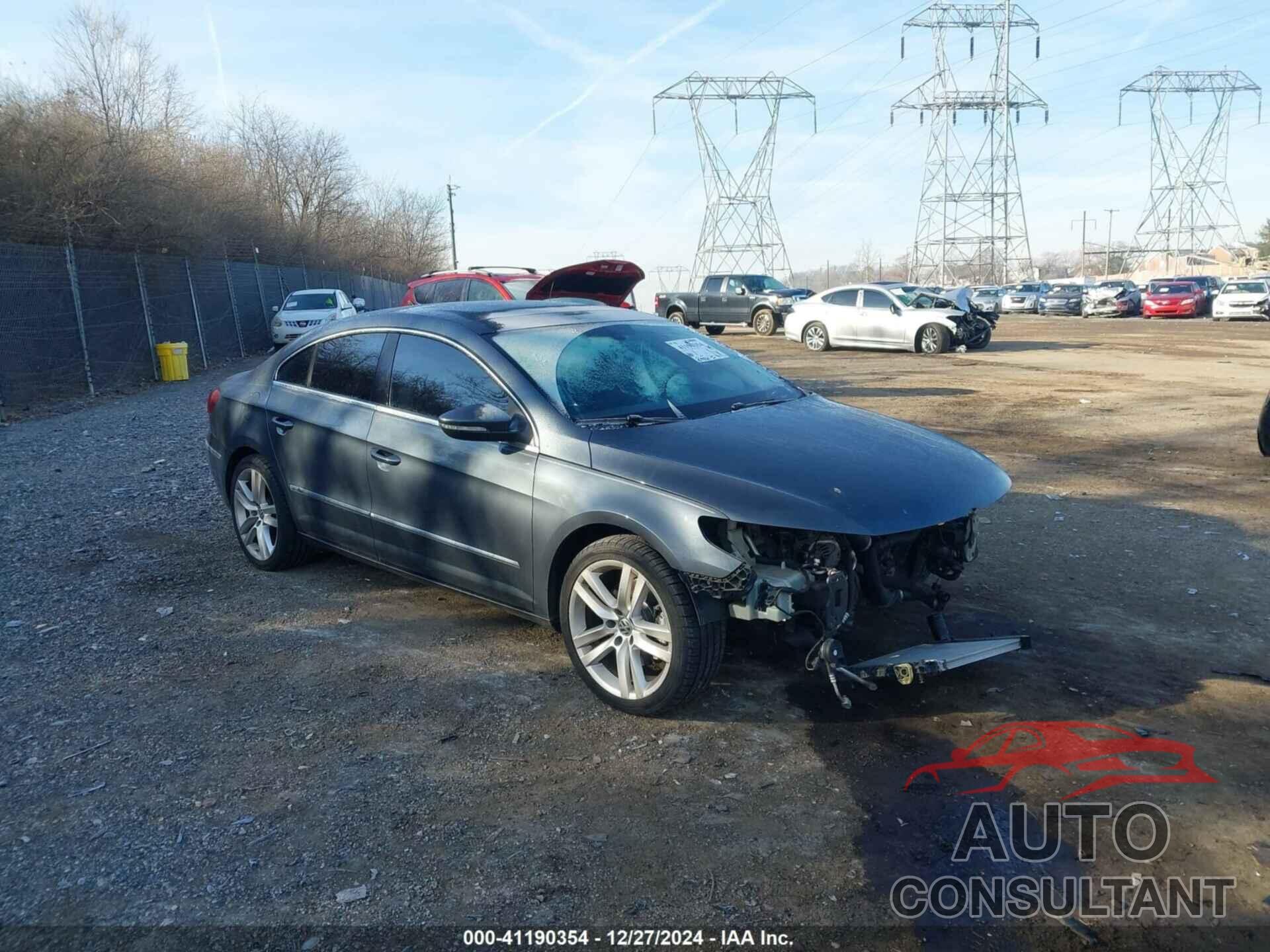 VOLKSWAGEN CC 2013 - WVWRP7AN8DE526035