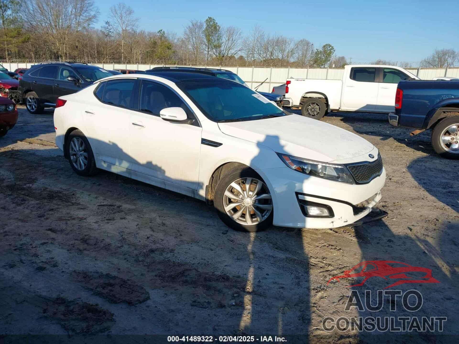 KIA OPTIMA 2015 - 5XXGN4A77FG510453