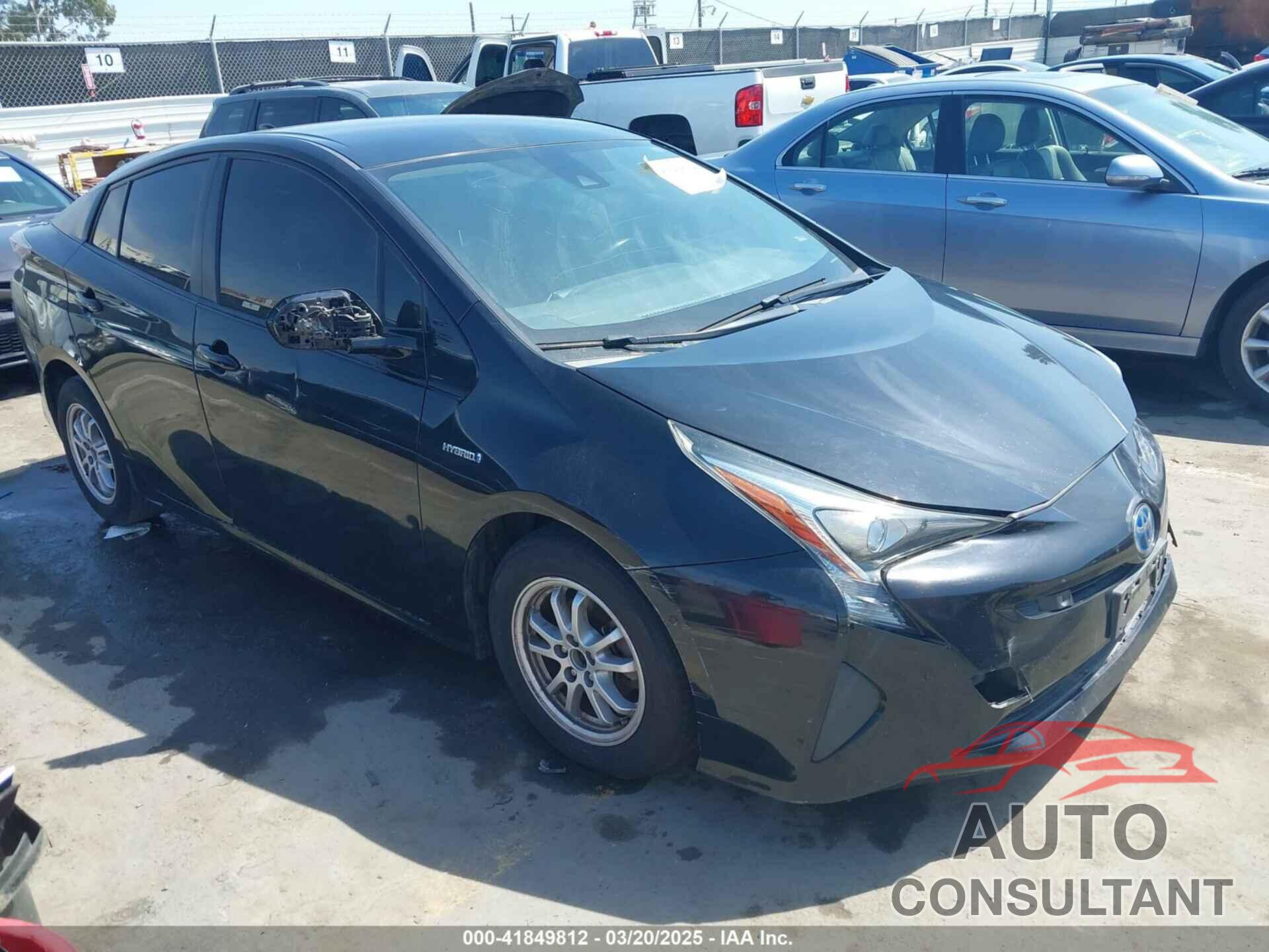 TOYOTA PRIUS 2018 - JTDKBRFU2J3067975