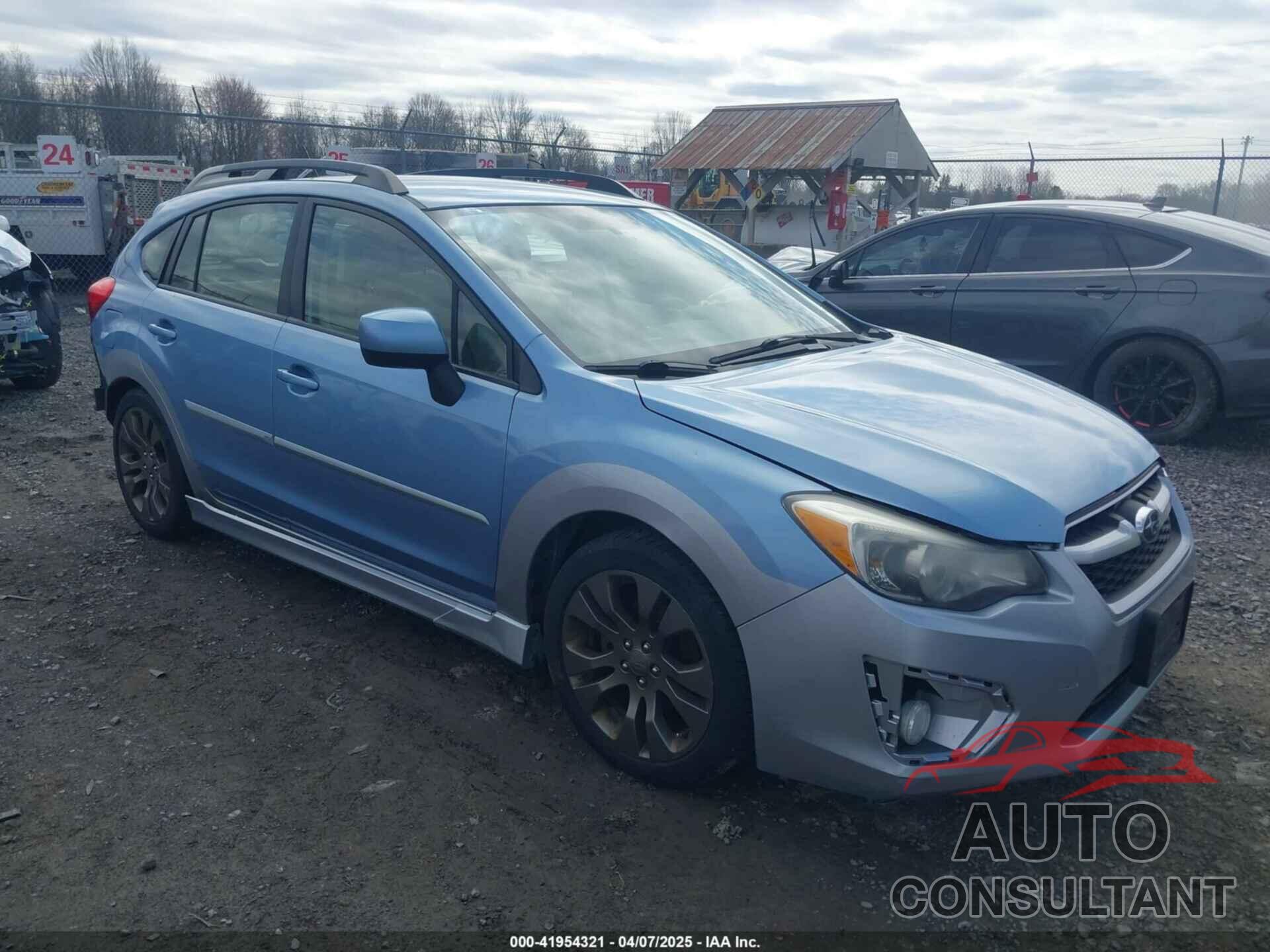 SUBARU IMPREZA 2012 - JF1GPAL61CH240797