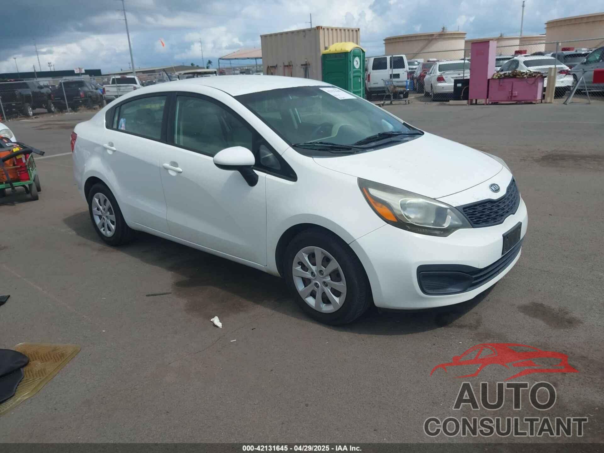 KIA RIO 2013 - KNADM4A31D6121433