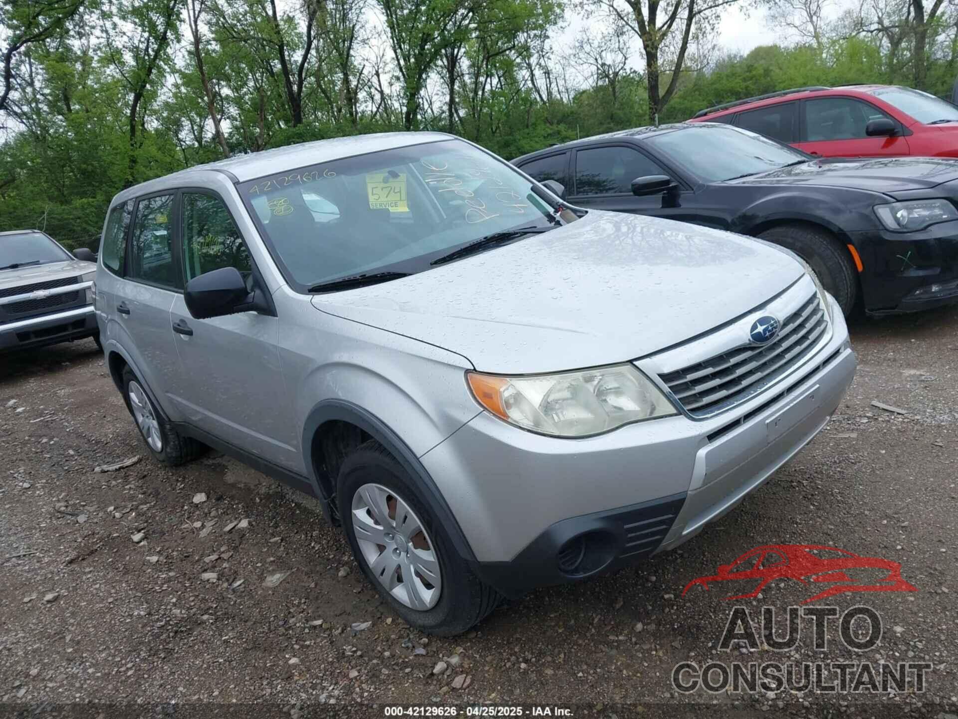 SUBARU FORESTER 2009 - JF2SH61699H792365