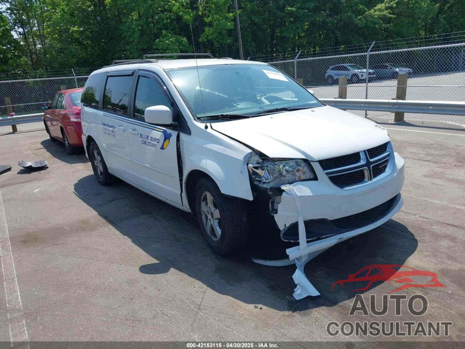 DODGE GRAND CARAVAN 2012 - 2C4RDGCG3CR264658