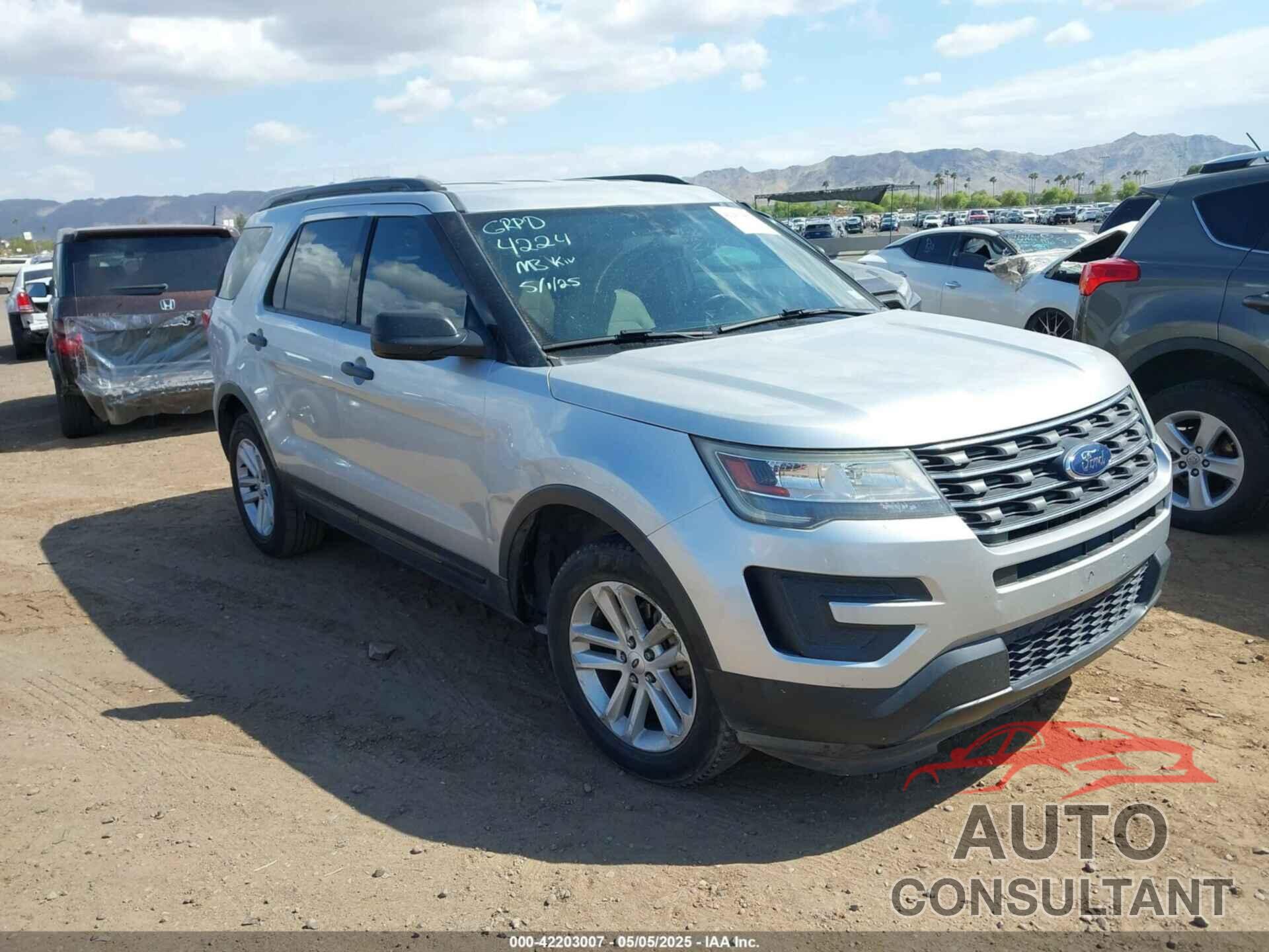 FORD EXPLORER 2017 - 1FM5K7BH4HGC54224