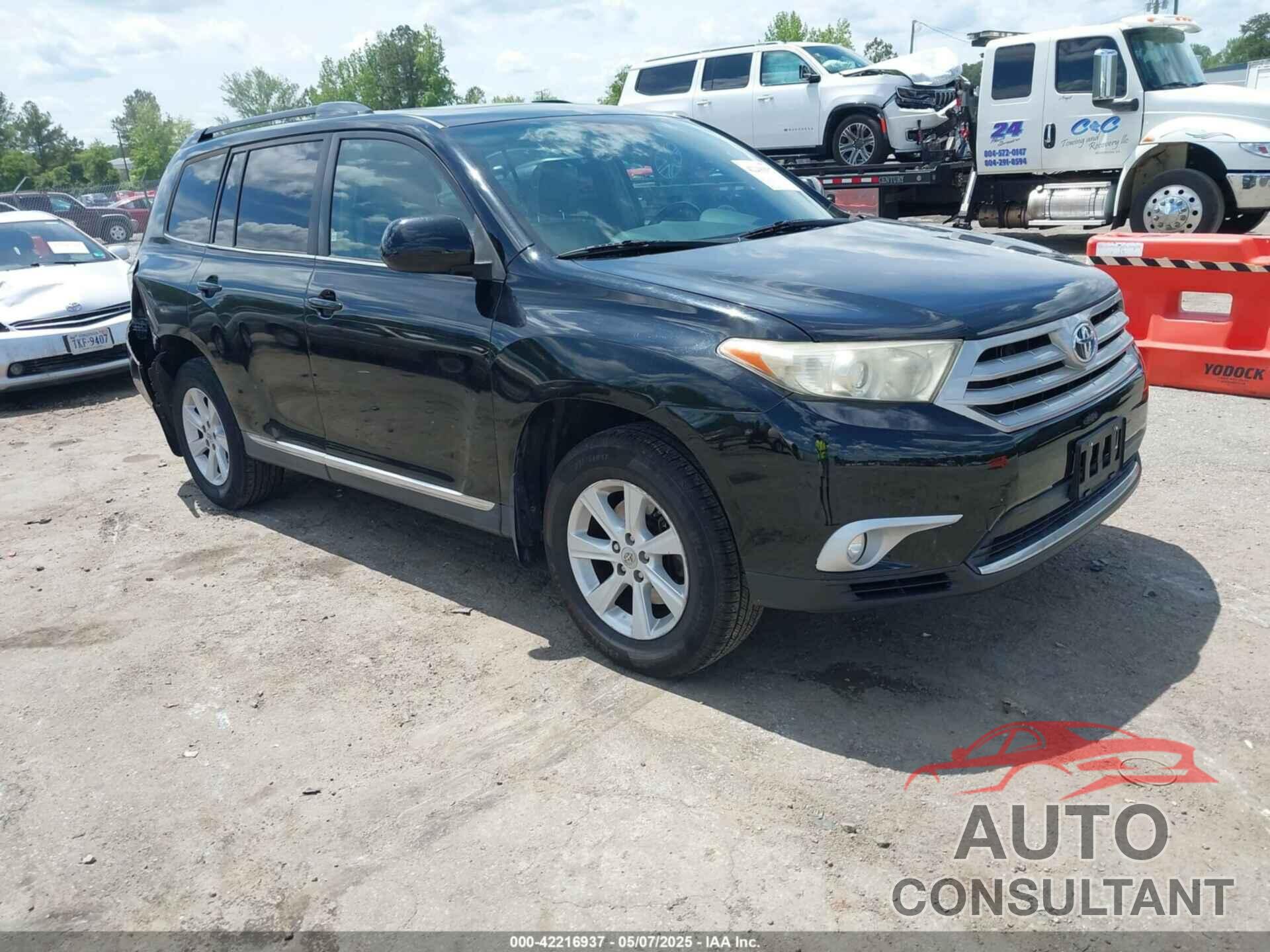 TOYOTA HIGHLANDER 2011 - 5TDBK3EH5BS090250