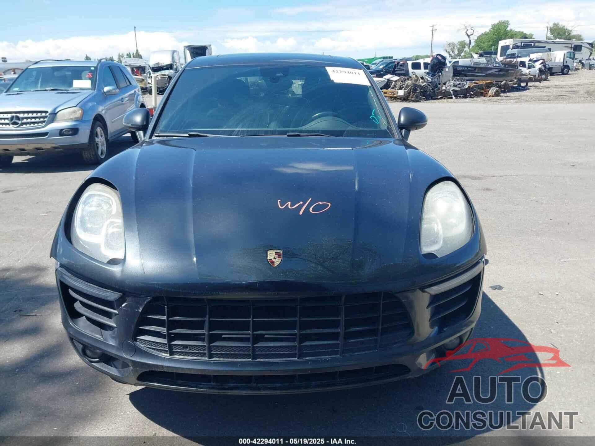 PORSCHE MACAN 2017 - WP1AA2A54HLB06208