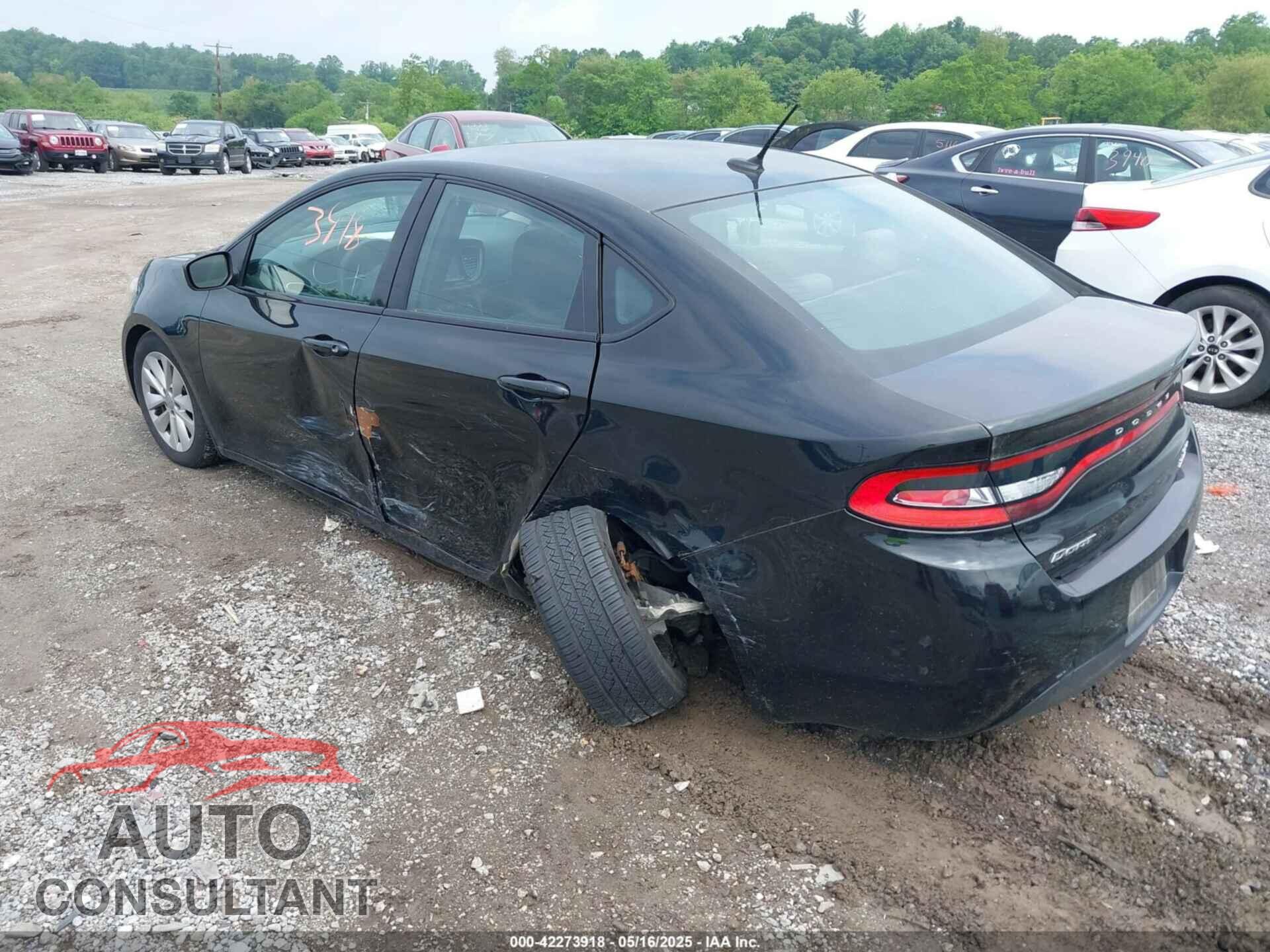 DODGE DART 2014 - 1C3CDFBB3ED677583