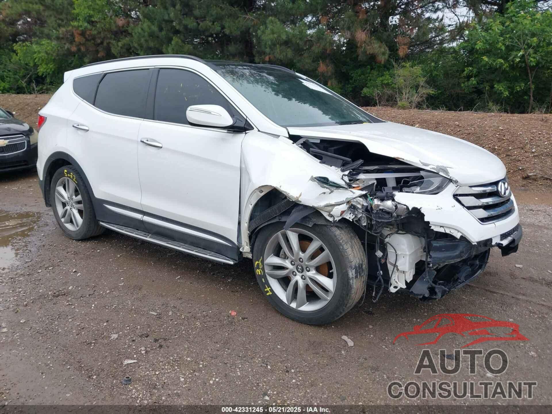 HYUNDAI SANTA FE SPORT 2014 - 5XYZW3LA5EG229657
