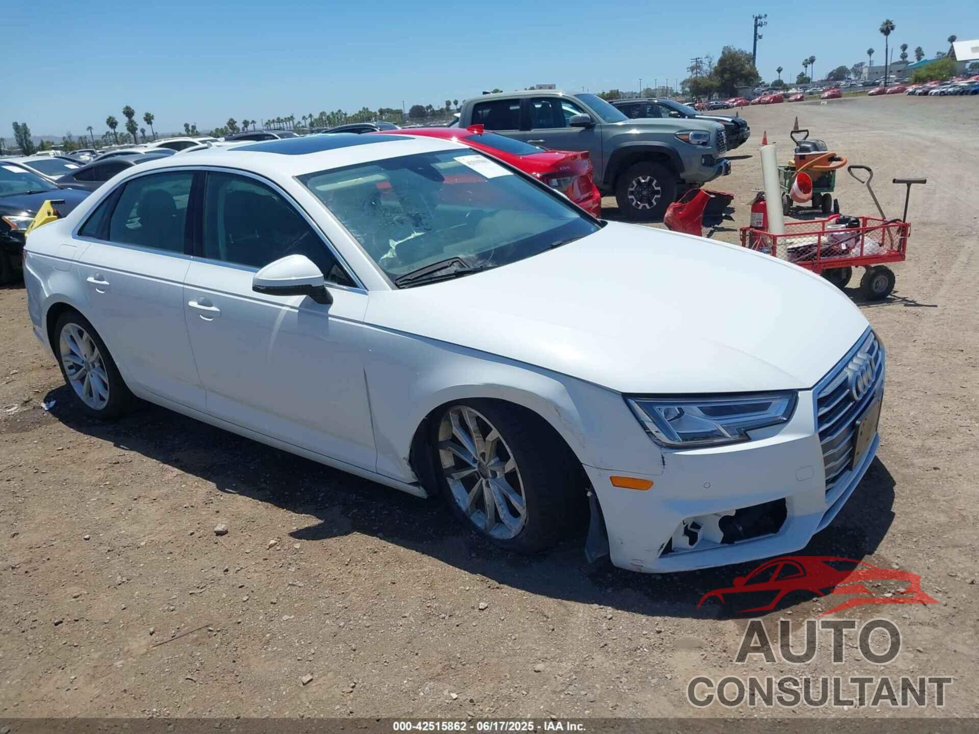 AUDI A4 2019 - WAUHMAF44KN006880