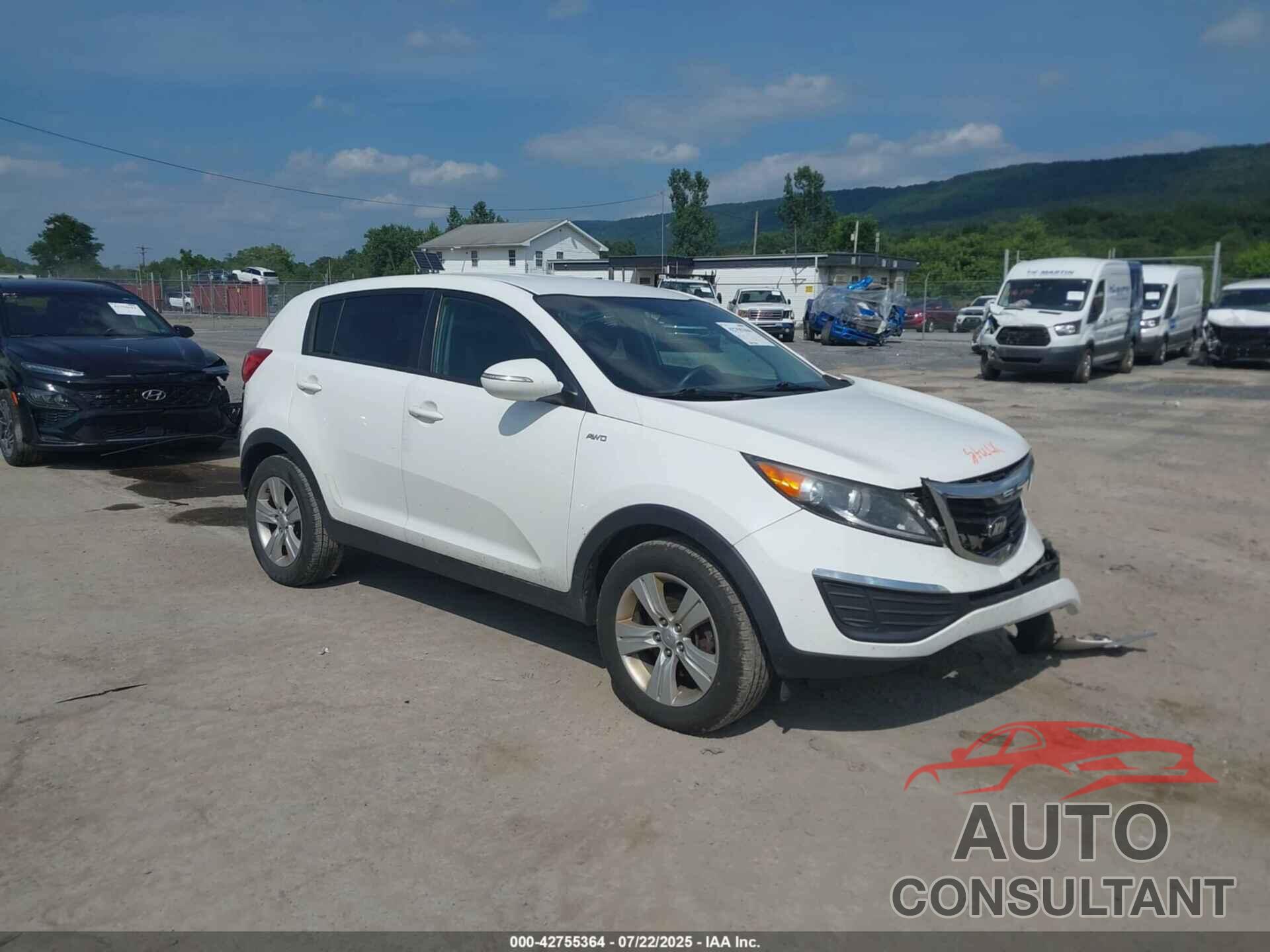 KIA SPORTAGE 2013 - KNDPBCA2XD7388538