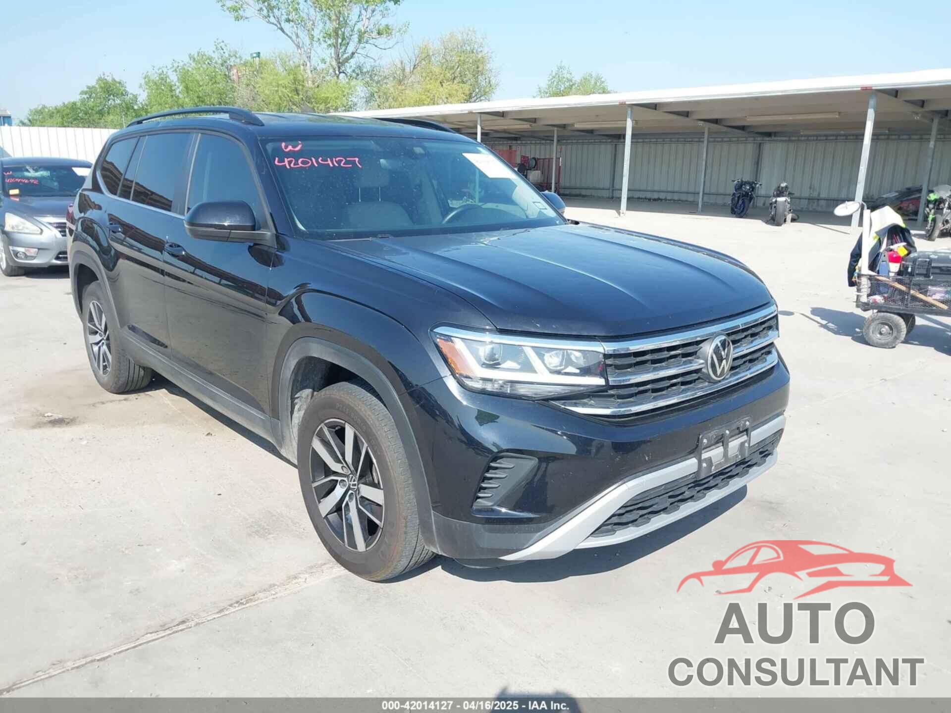 VOLKSWAGEN ATLAS 2021 - 1V2LP2CA9MC607168