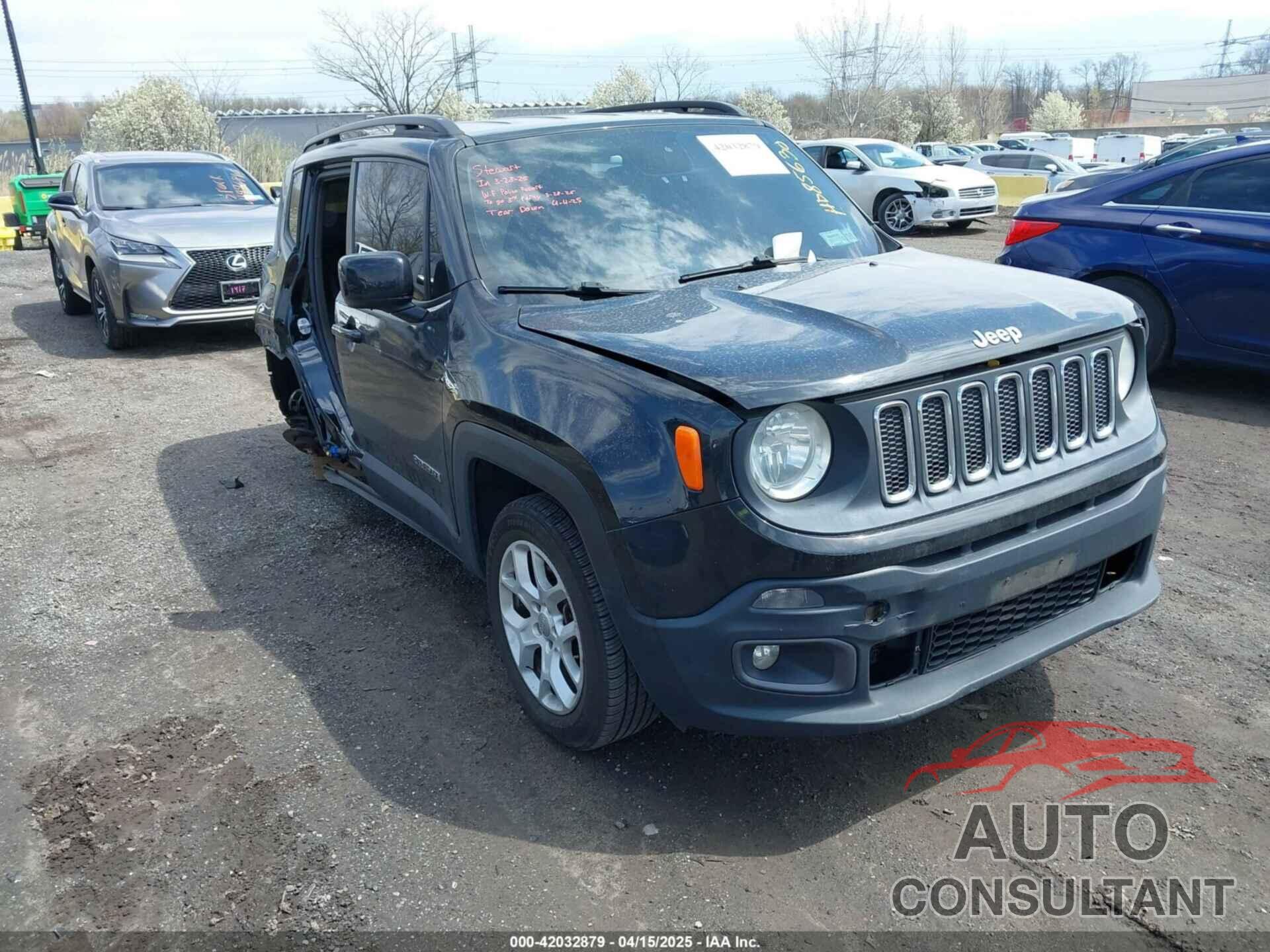 JEEP RENEGADE 2015 - ZACCJBBT0FPB73676