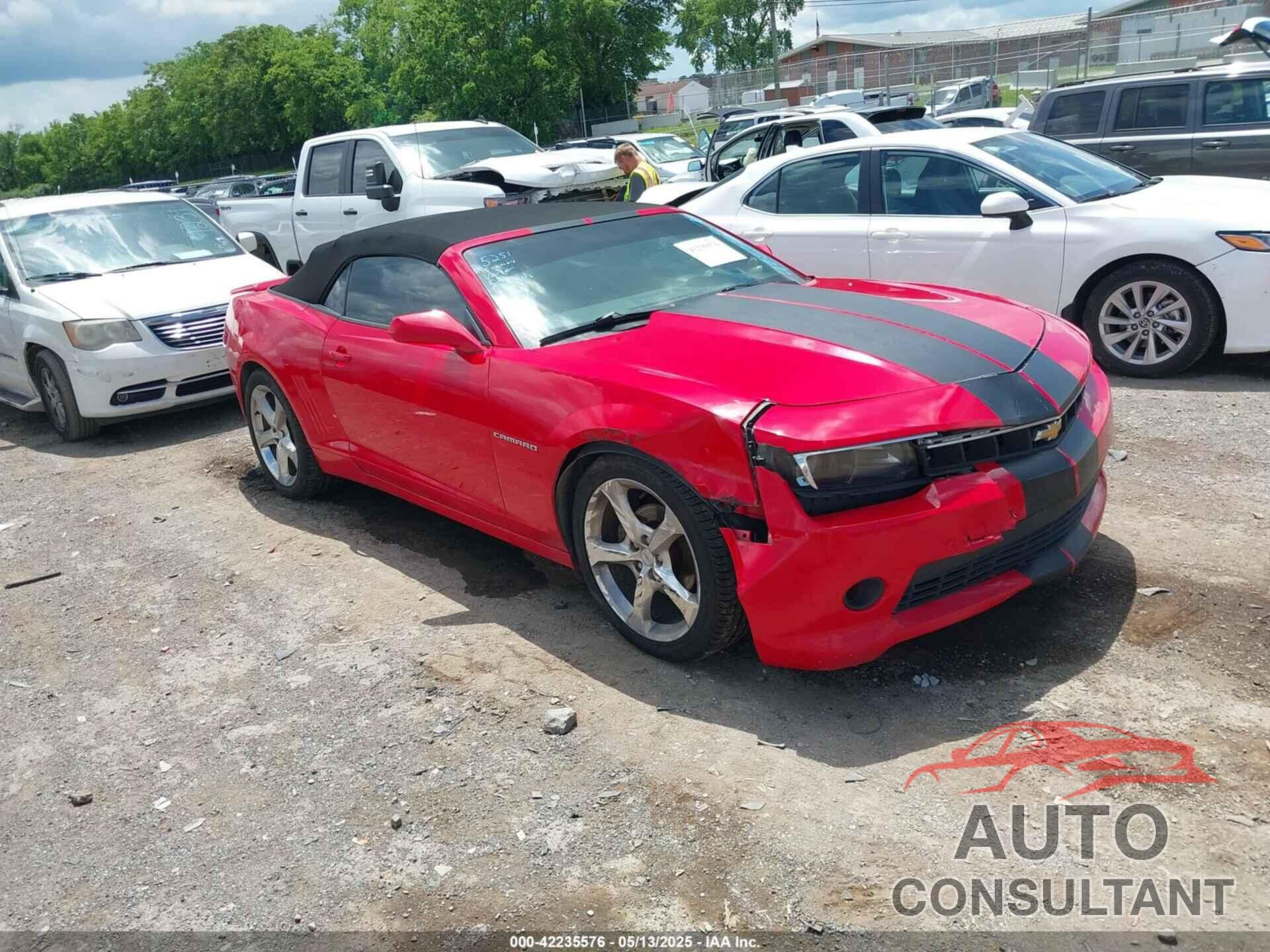 CHEVROLET CAMARO 2015 - 2G1FF3D36F9198136