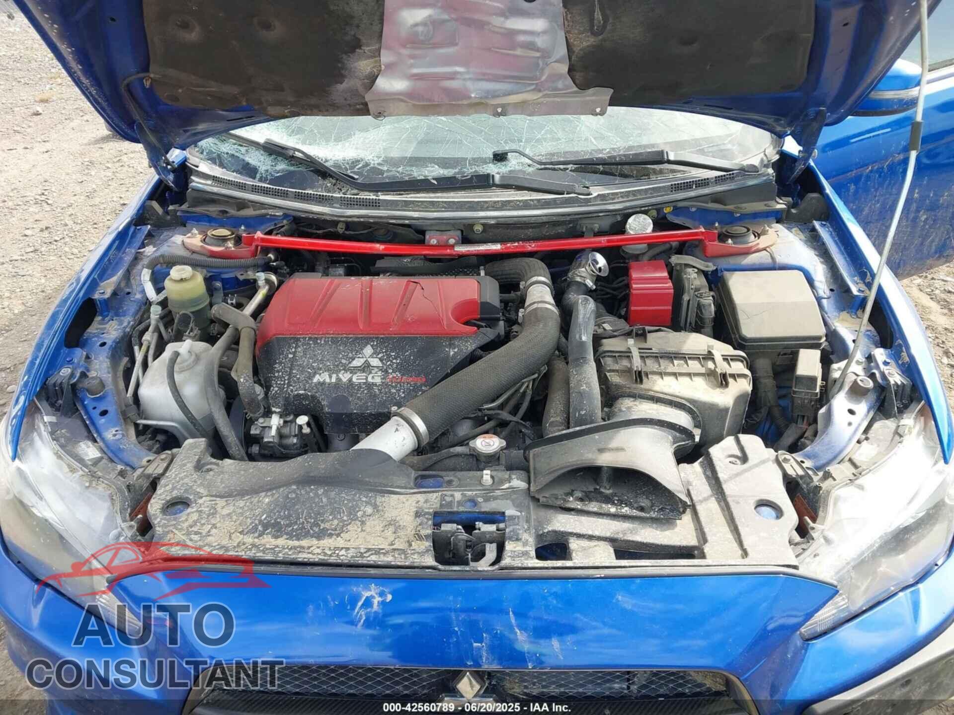 MITSUBISHI LANCER EVOLUTION 2015 - JA32W7FVXFU028861