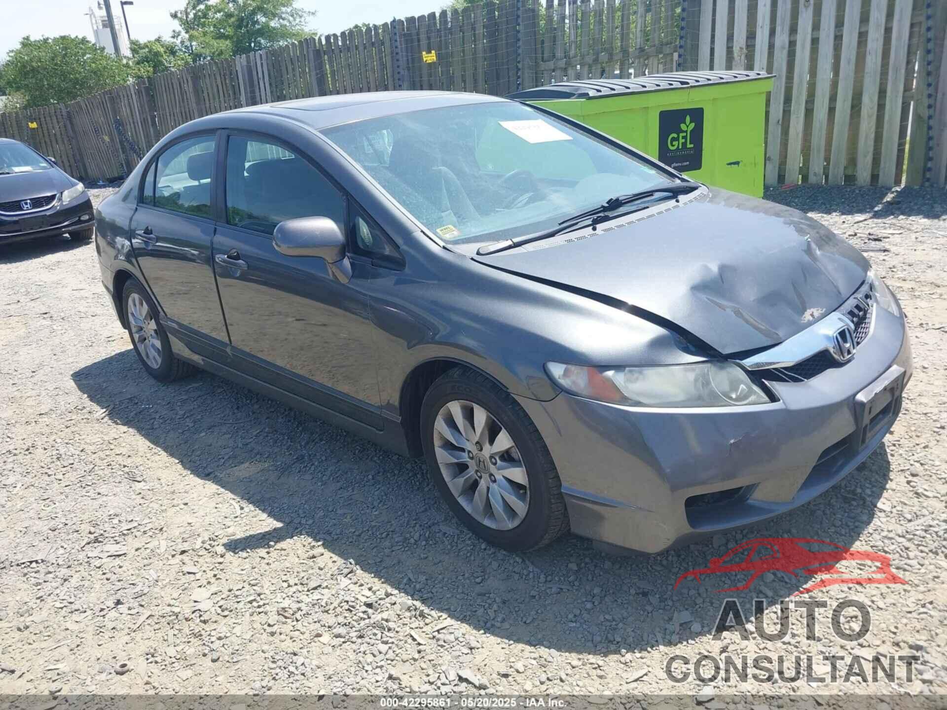 HONDA CIVIC 2010 - 19XFA1F86AE087258